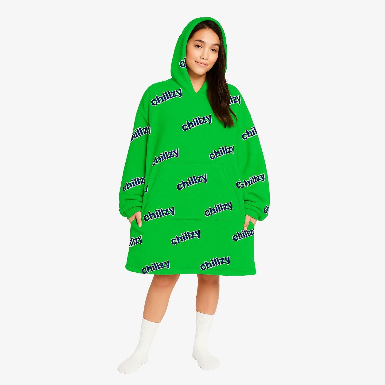 Your Logo Personalised Hoodie Blanket