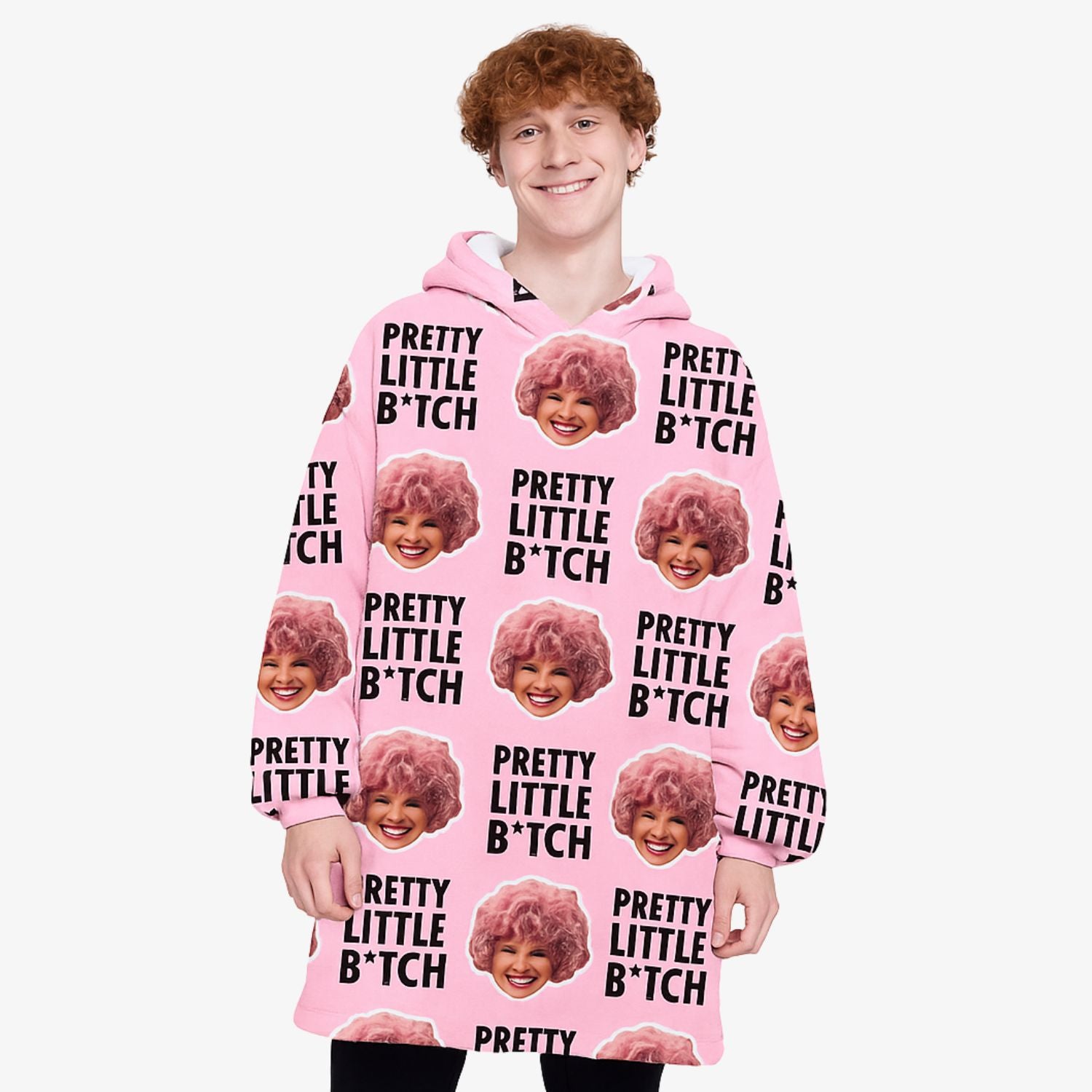 Pretty Little Bitch Custom Hoodie Blanket