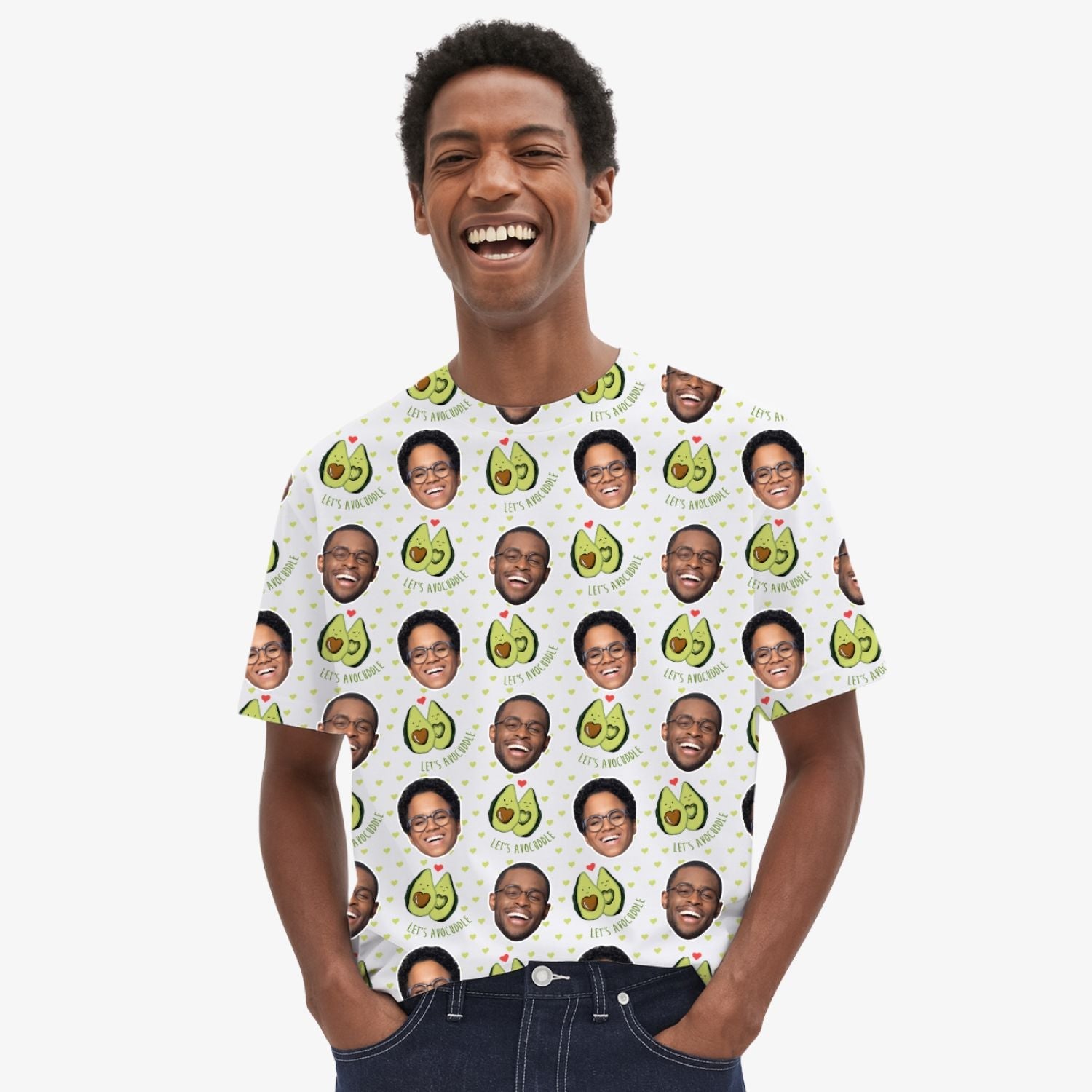 Let's Avocuddle Custom T-Shirt