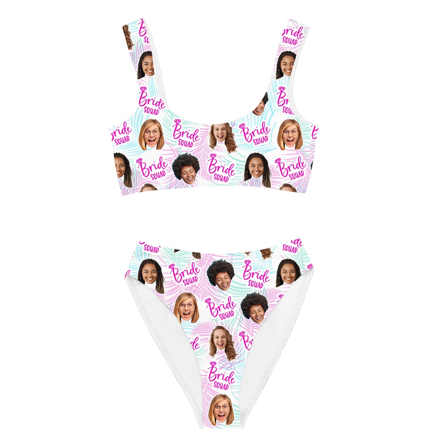 Bride Squad Custom Made Bikini Set