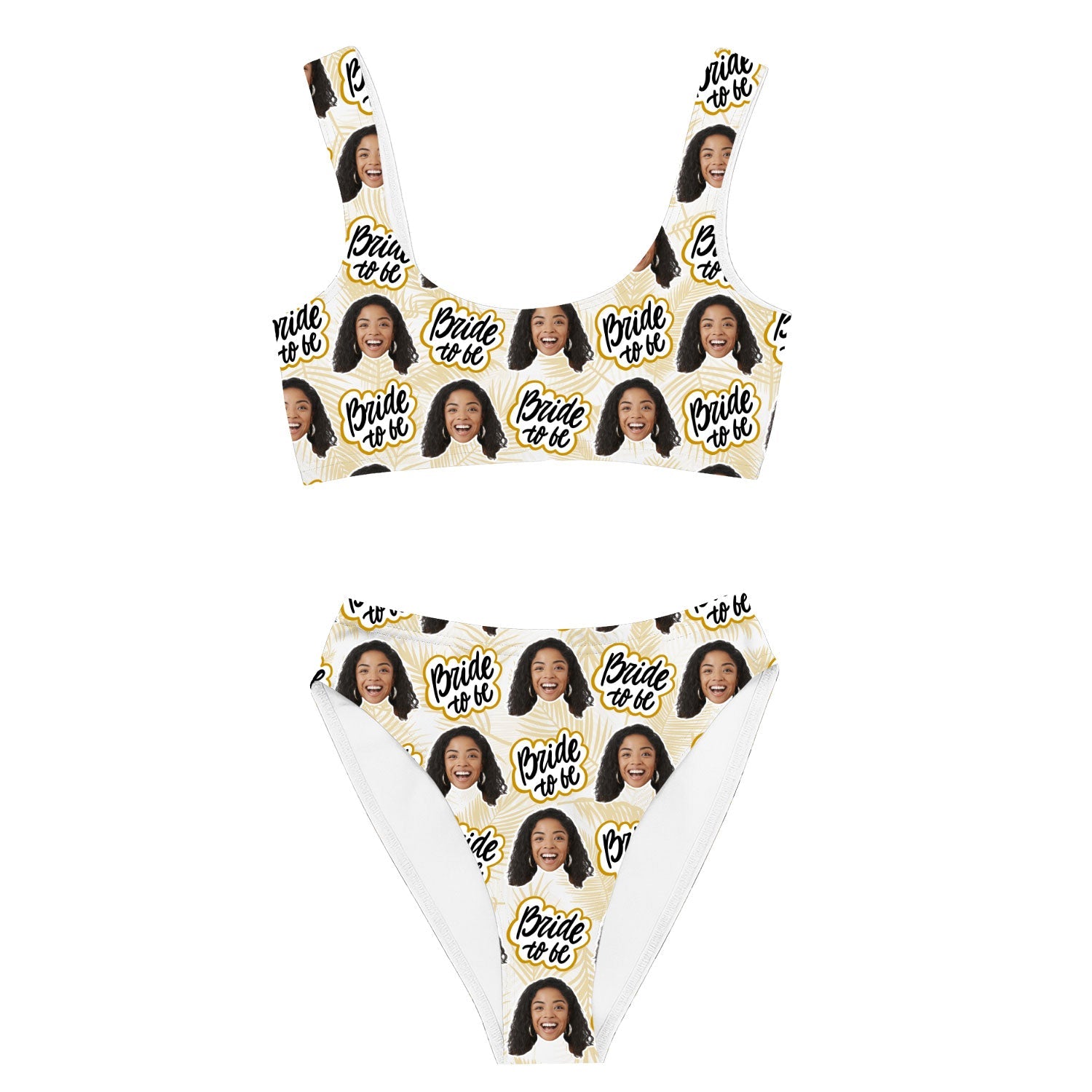 Bride To Be Custom Made Bikini Set