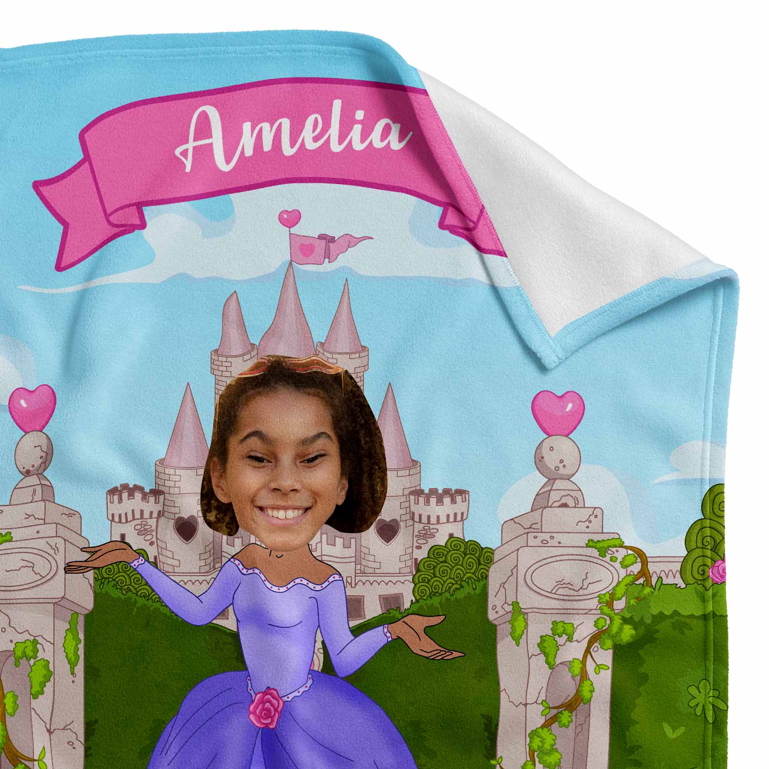 Princess (Name) Personalised Blanket