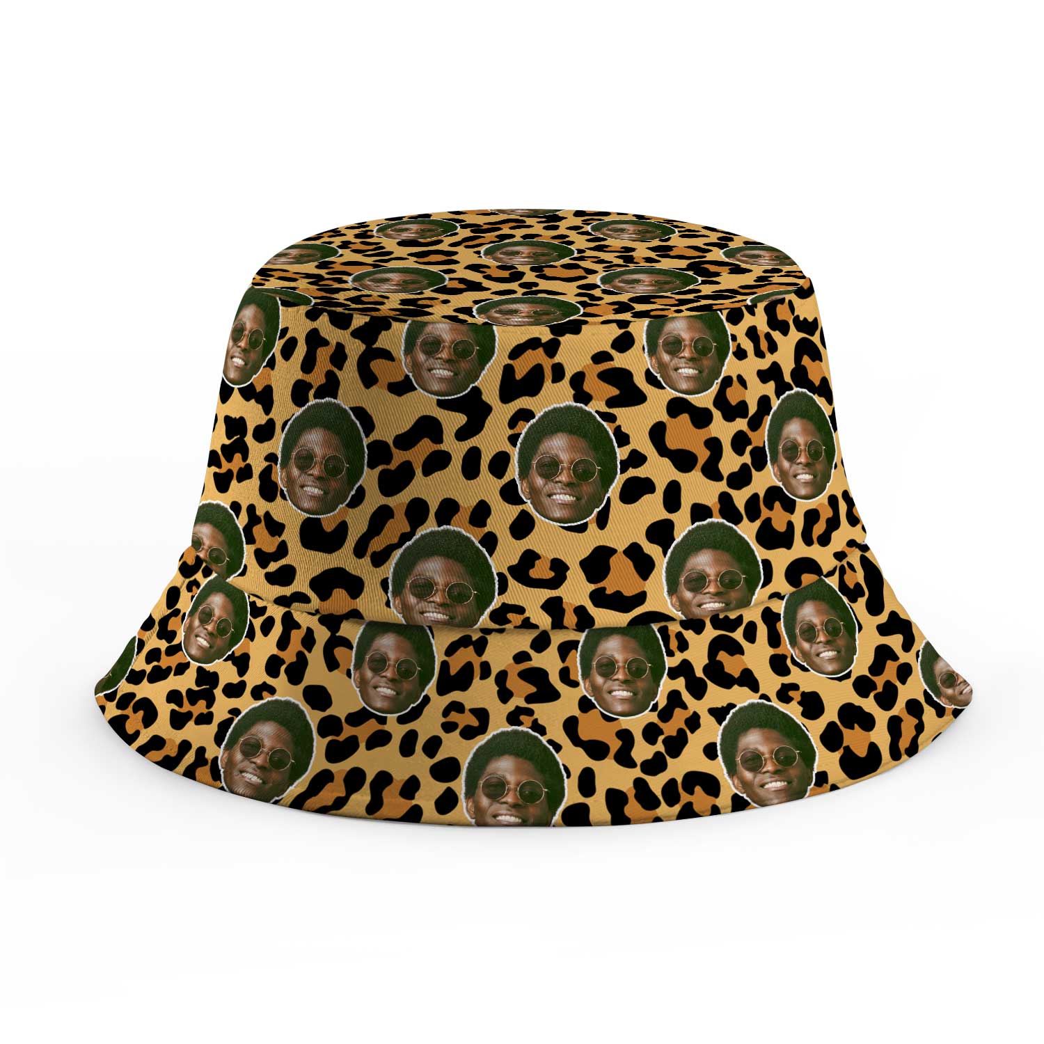 Leopard Print Custom Bucket Hat
