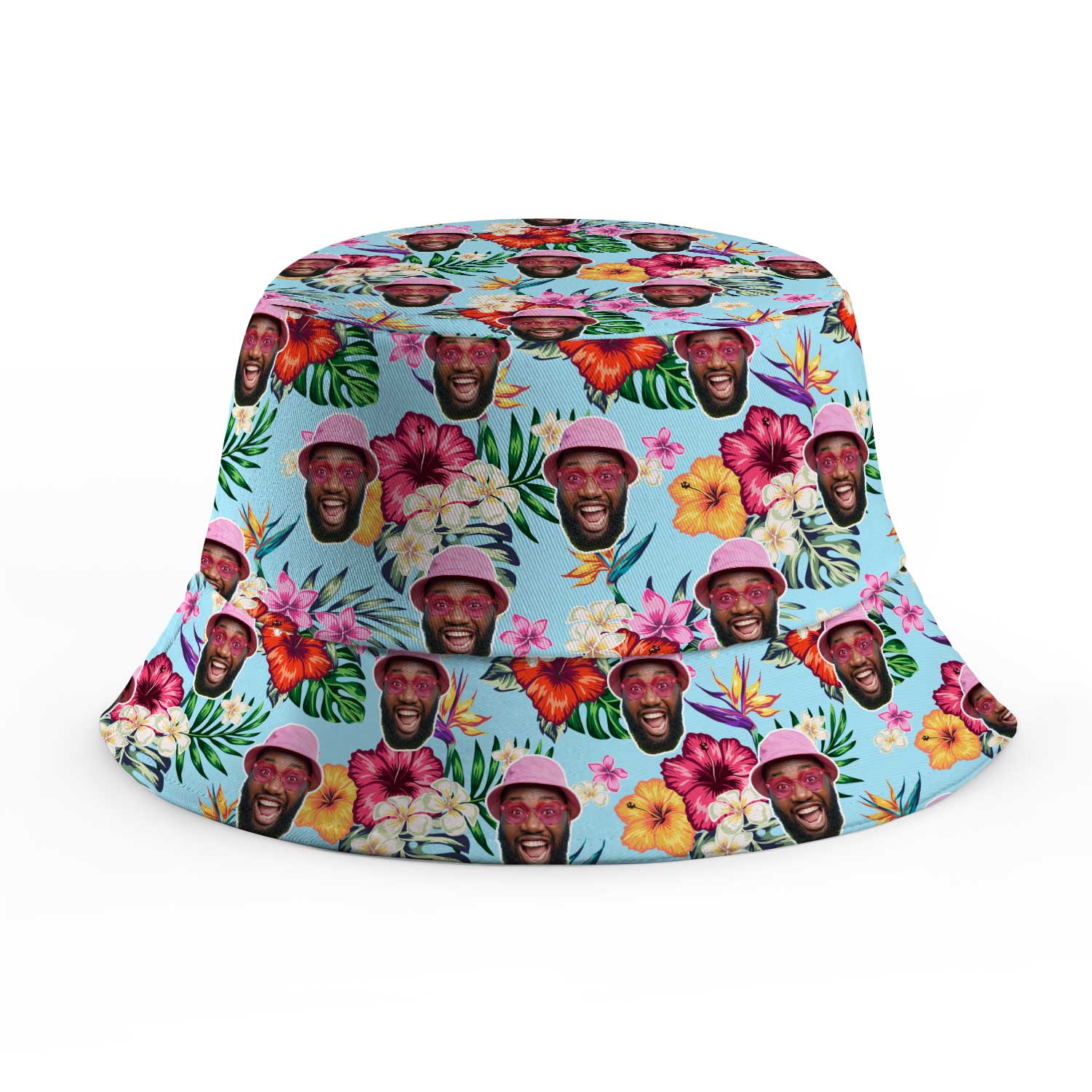 Tropical Hawaiian Custom Bucket Hat