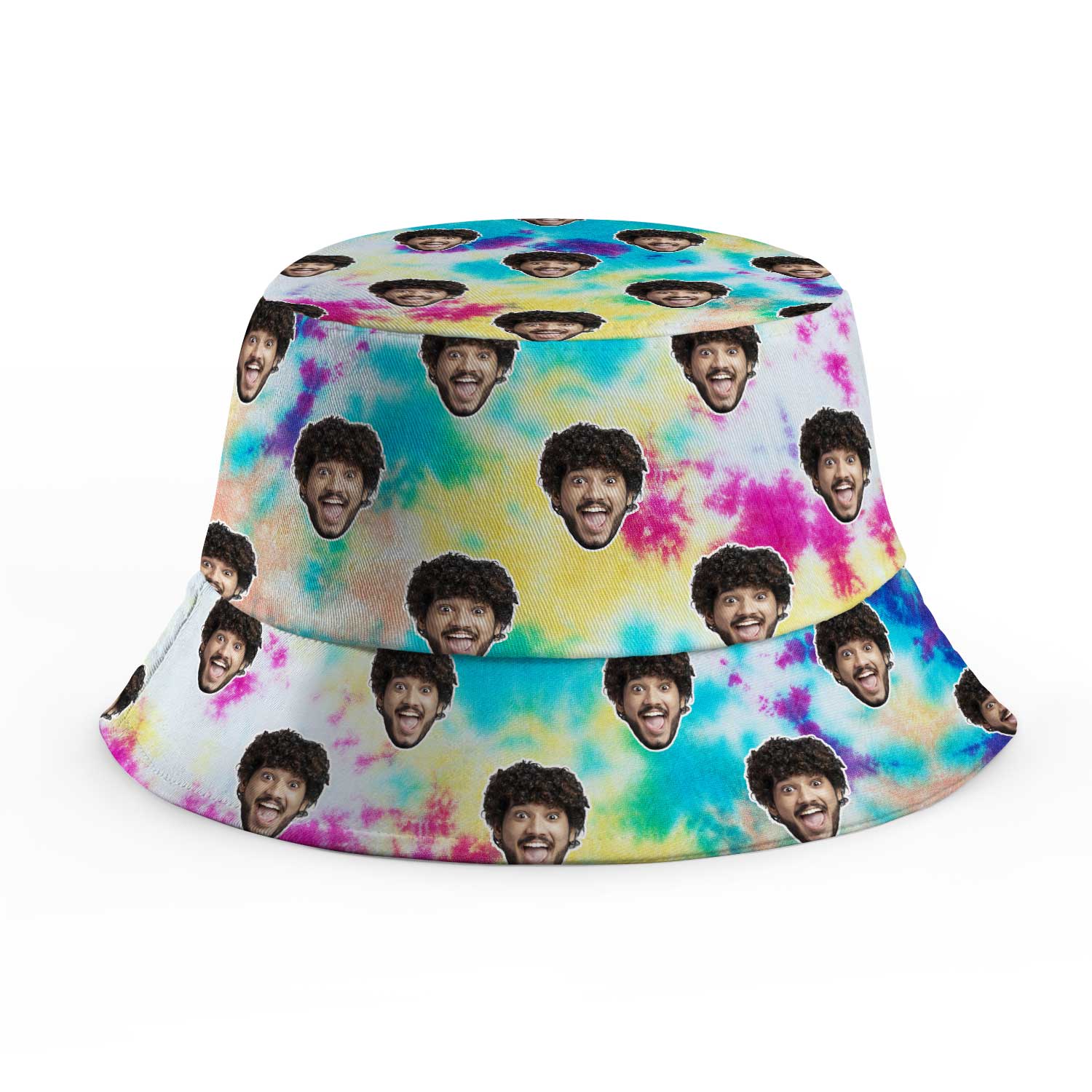 Colourful Tie Dye Custom Bucket Hat