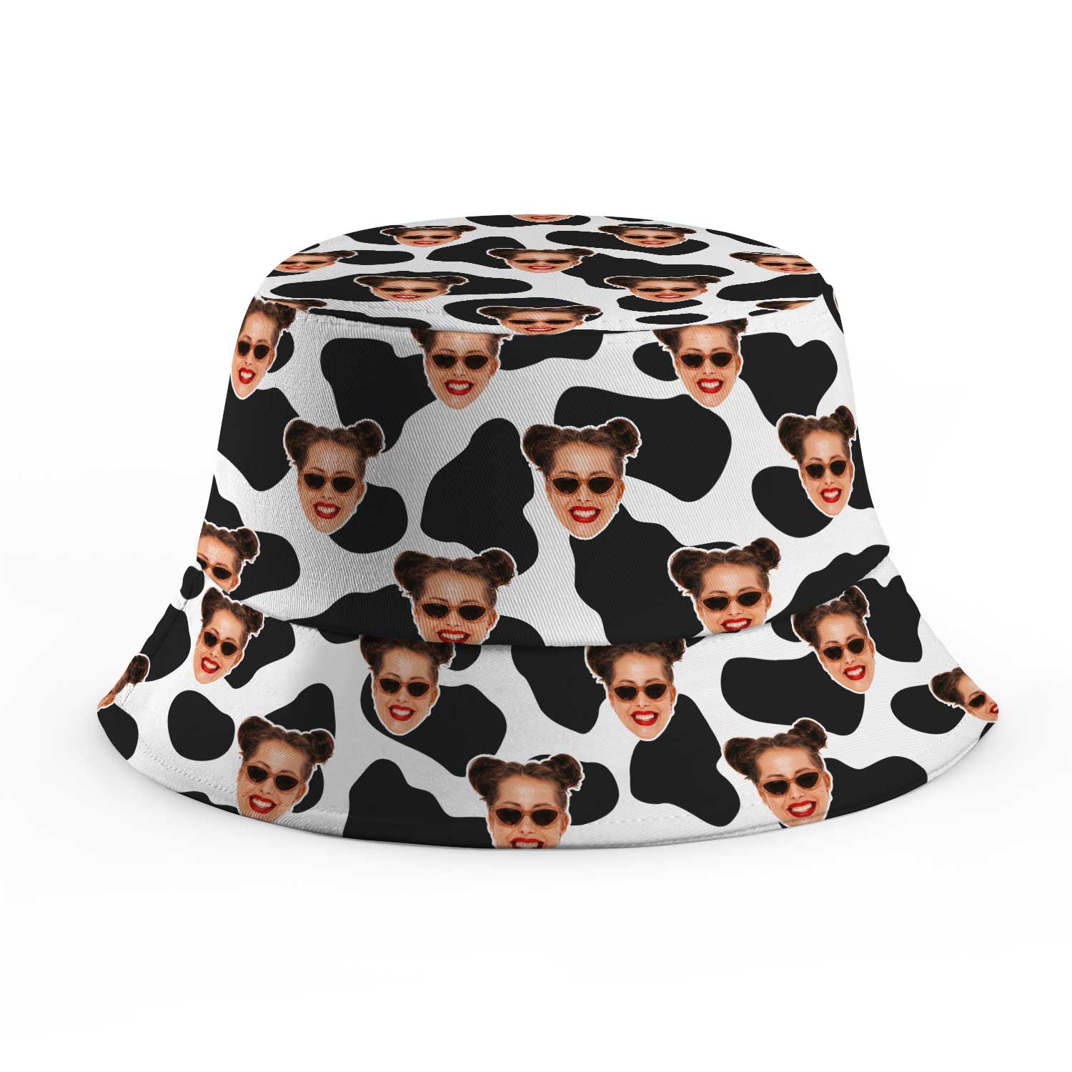 Cow Print Custom Bucket Hat