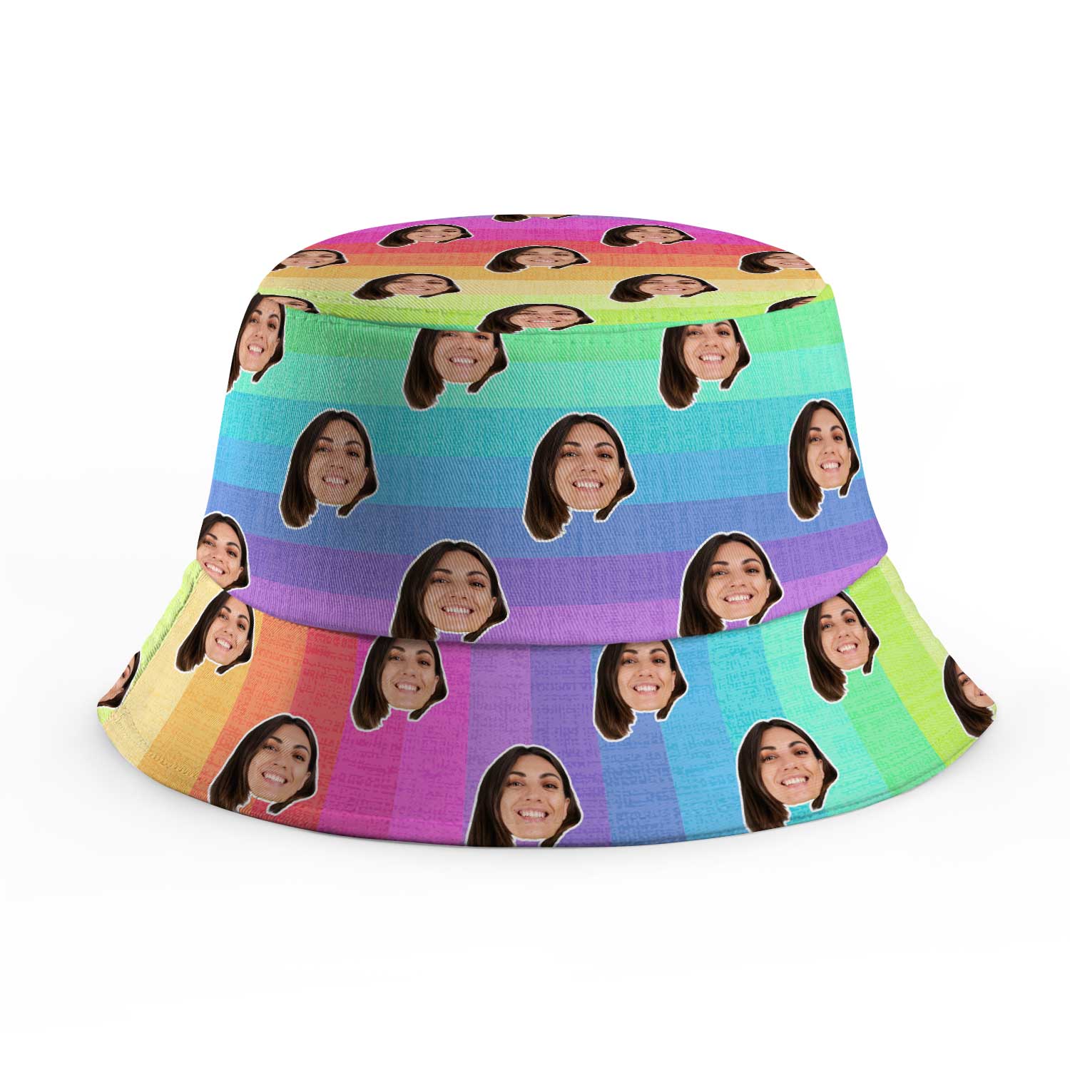 Rainbow Custom Bucket Hat