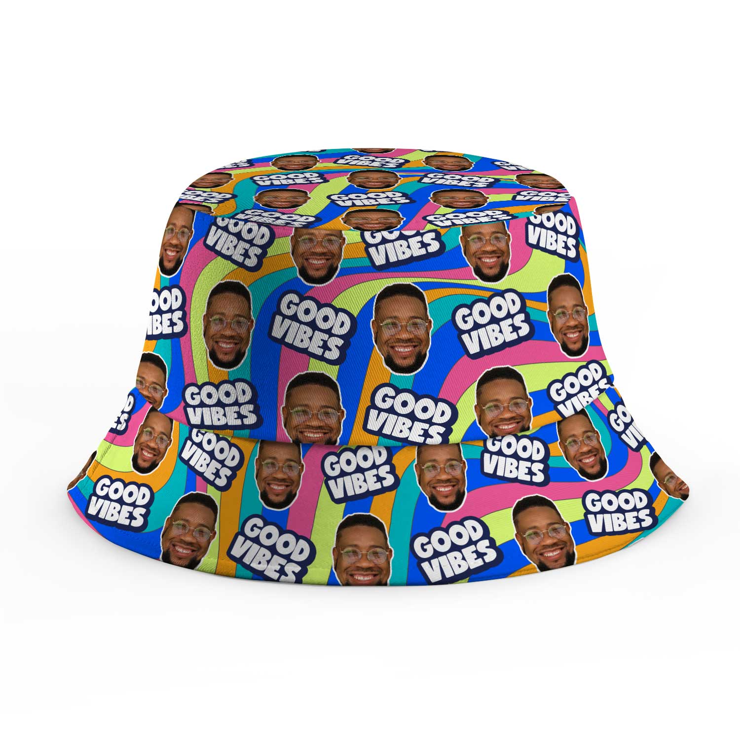 Good Vibes Custom Bucket Hat