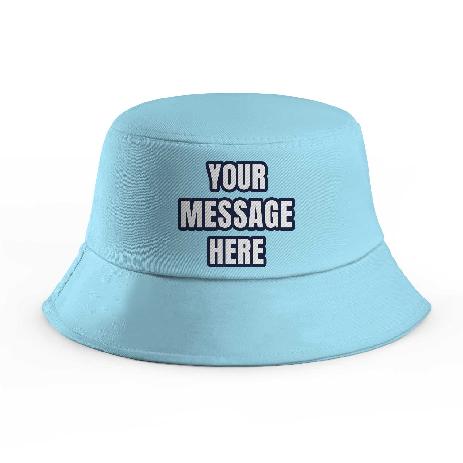 Your Message Custom Bucket Hat