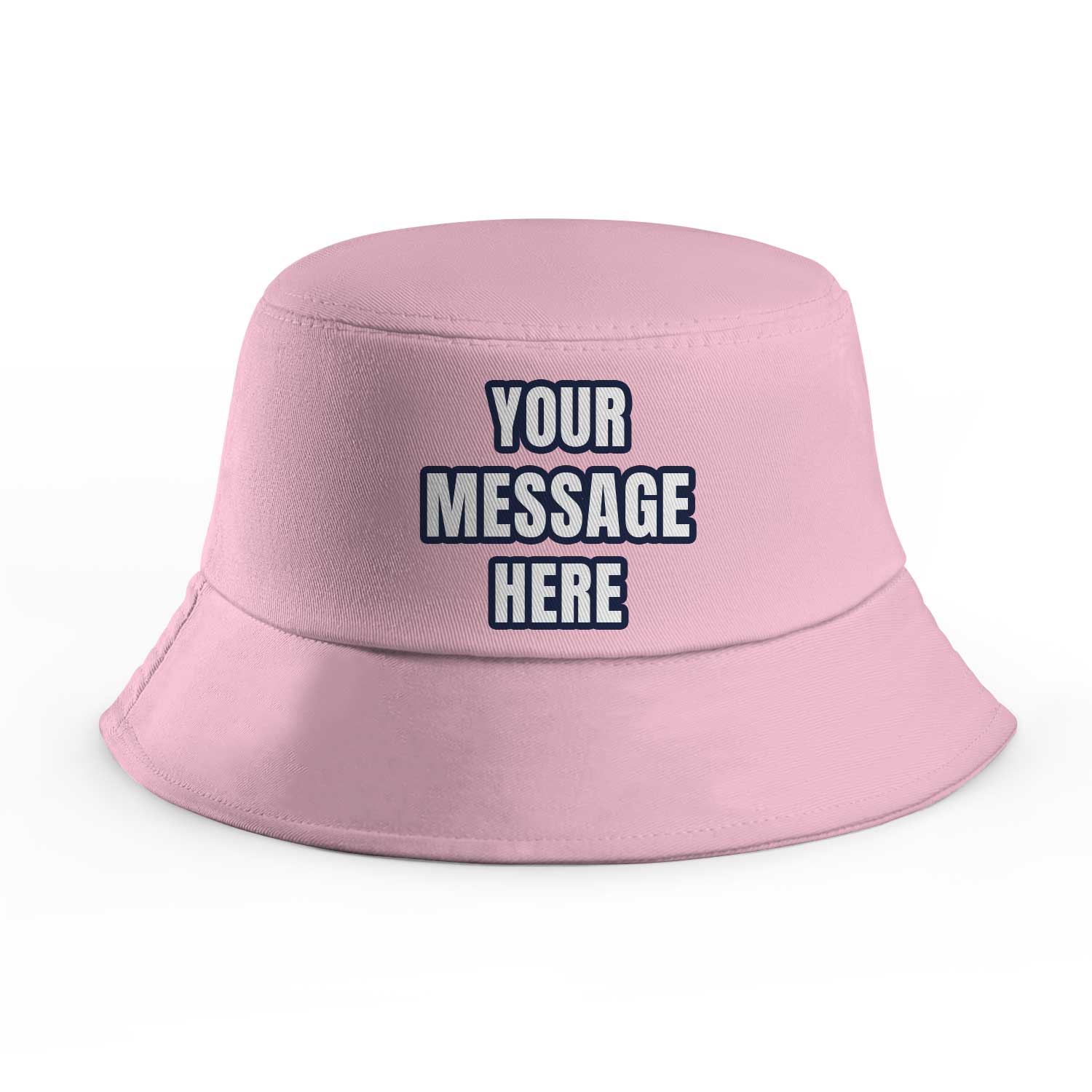 Your Message Custom Bucket Hat