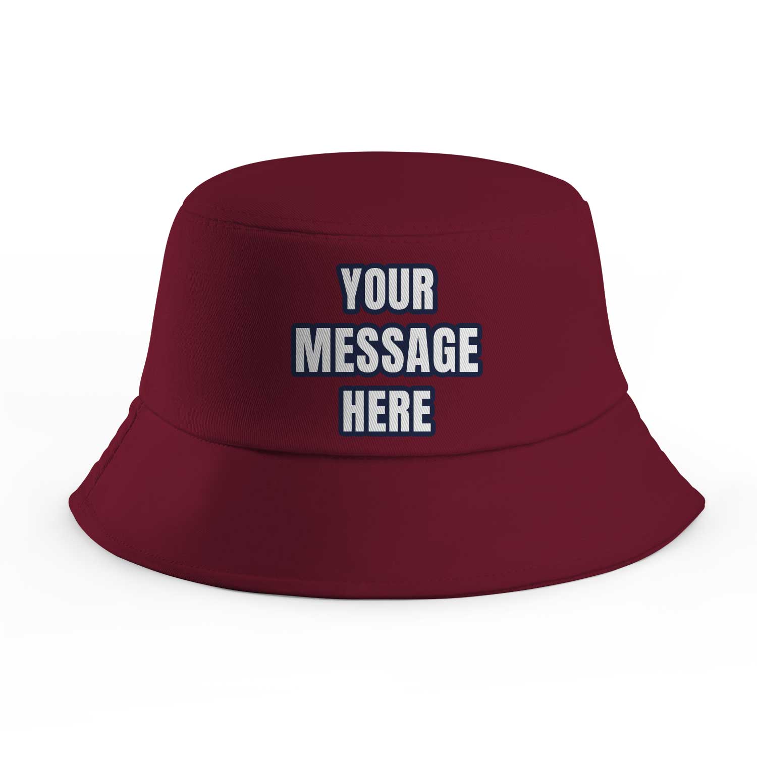 Your Message Custom Bucket Hat