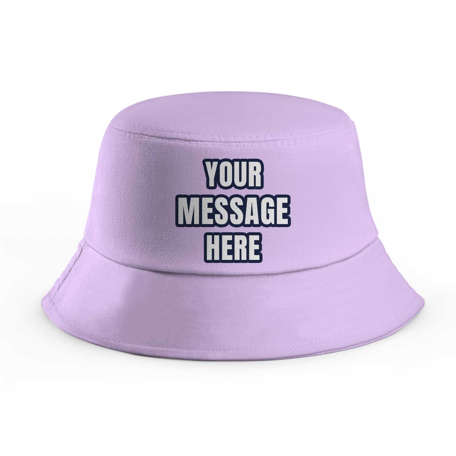 Your Message Custom Bucket Hat