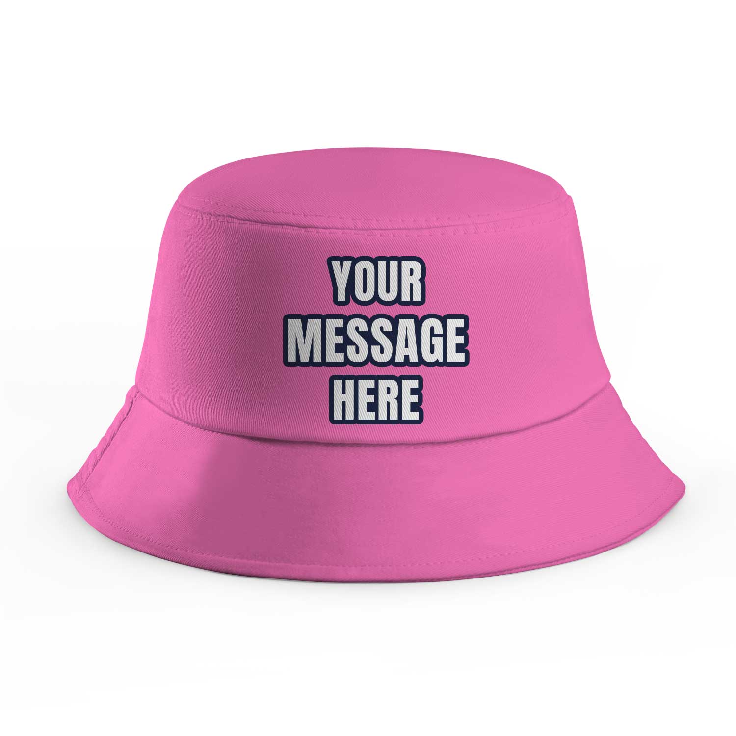 Your Message Custom Bucket Hat