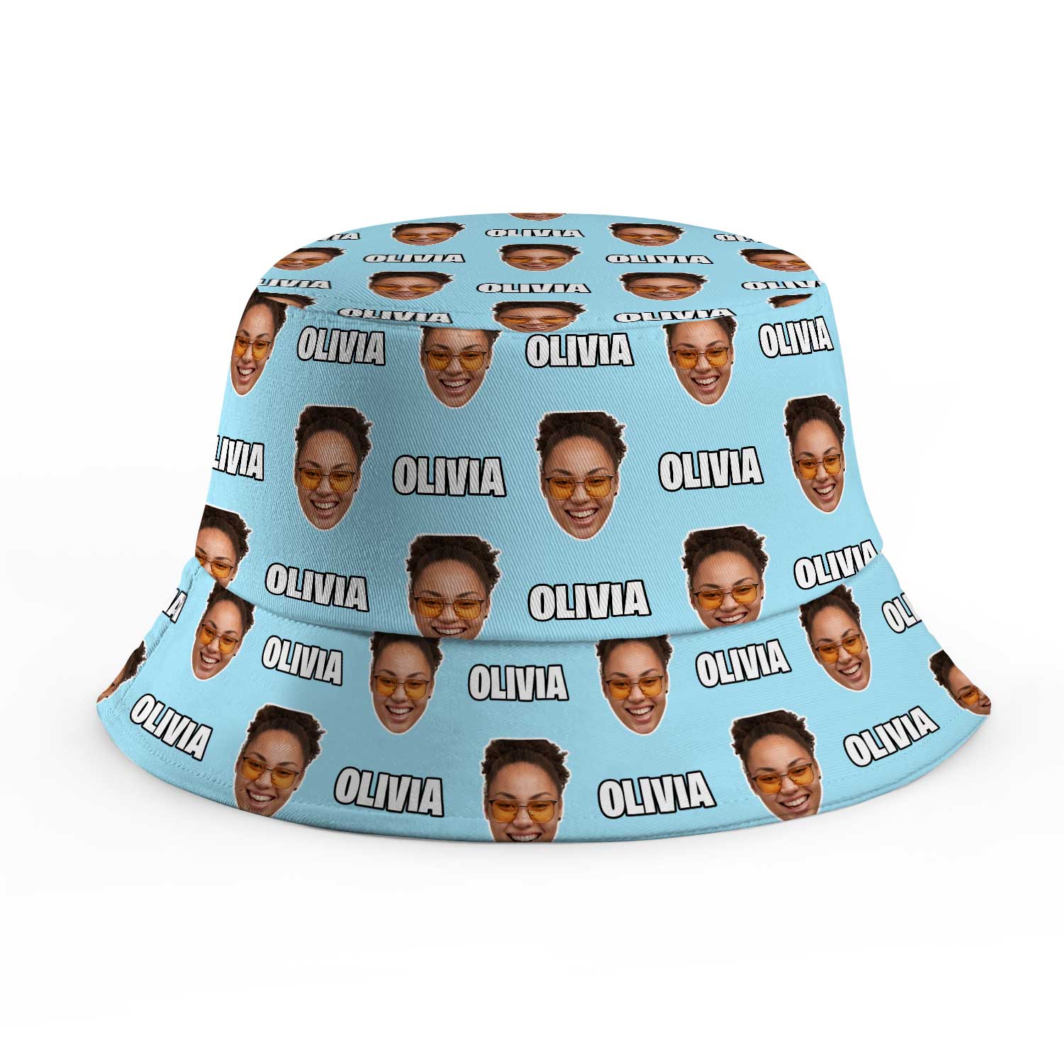 Your Face and Name Custom Bucket Hat