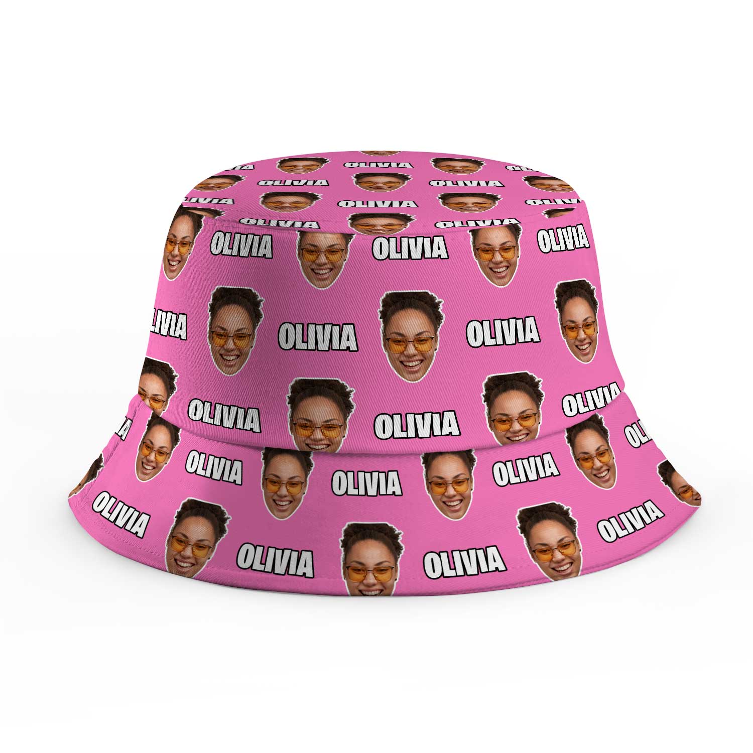 Your Face and Name Custom Bucket Hat