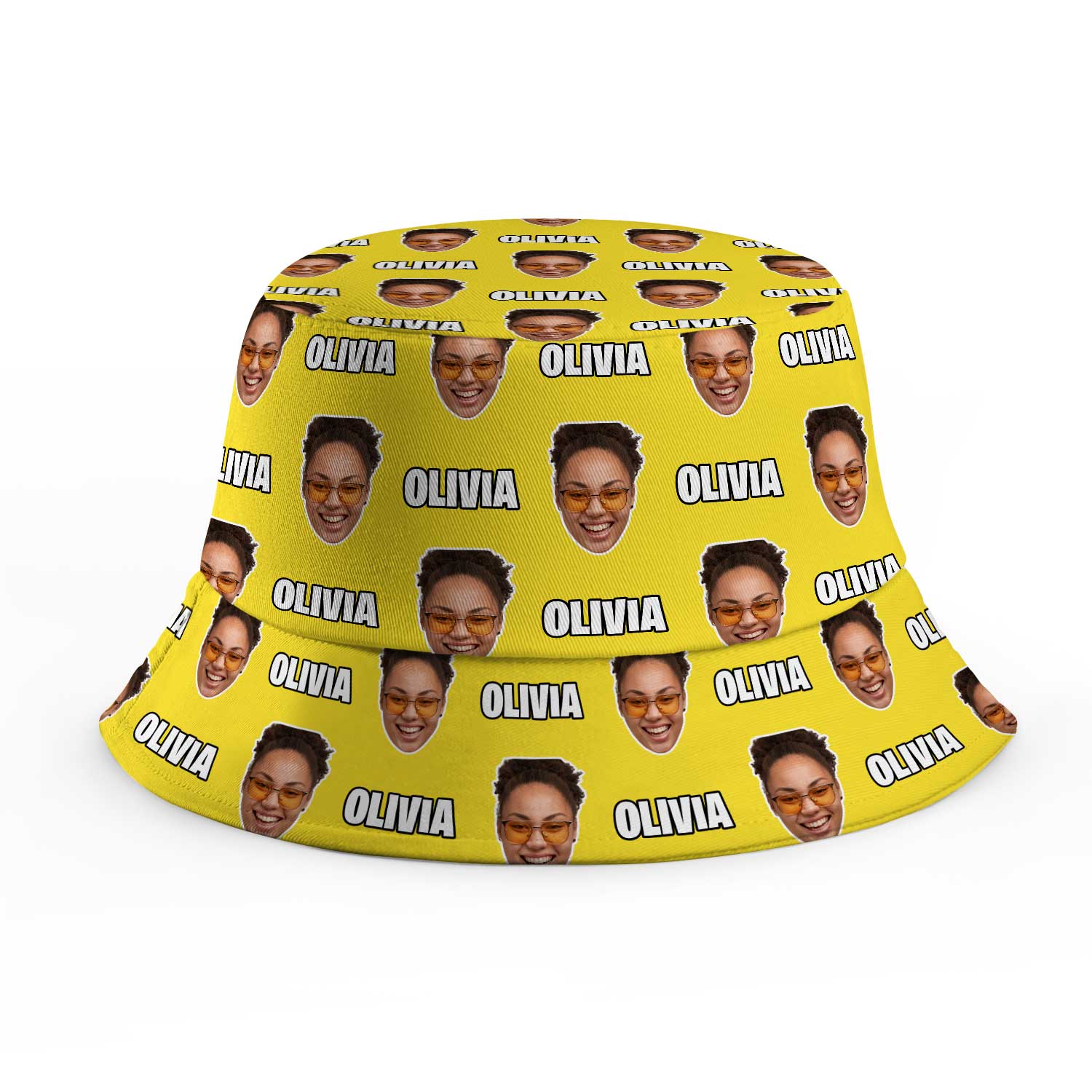 Your Face and Name Custom Bucket Hat