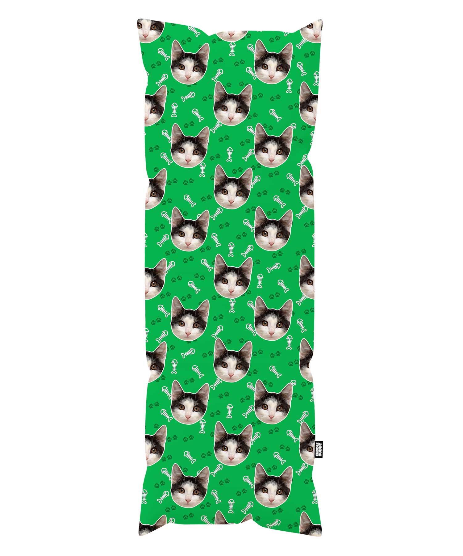 Cat Face Custom Body Pillow