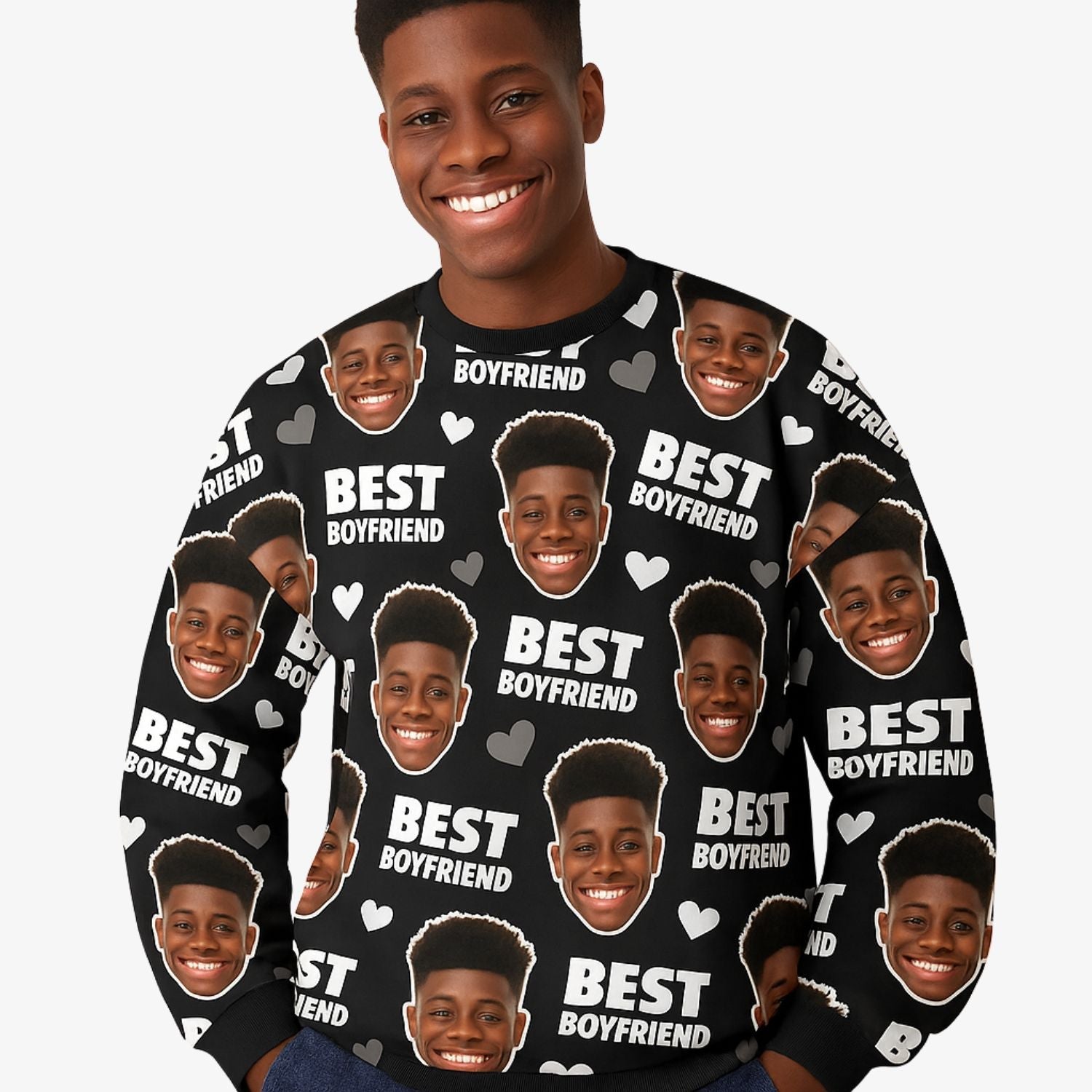 Best Boyfriend Personalised Sweatshirt