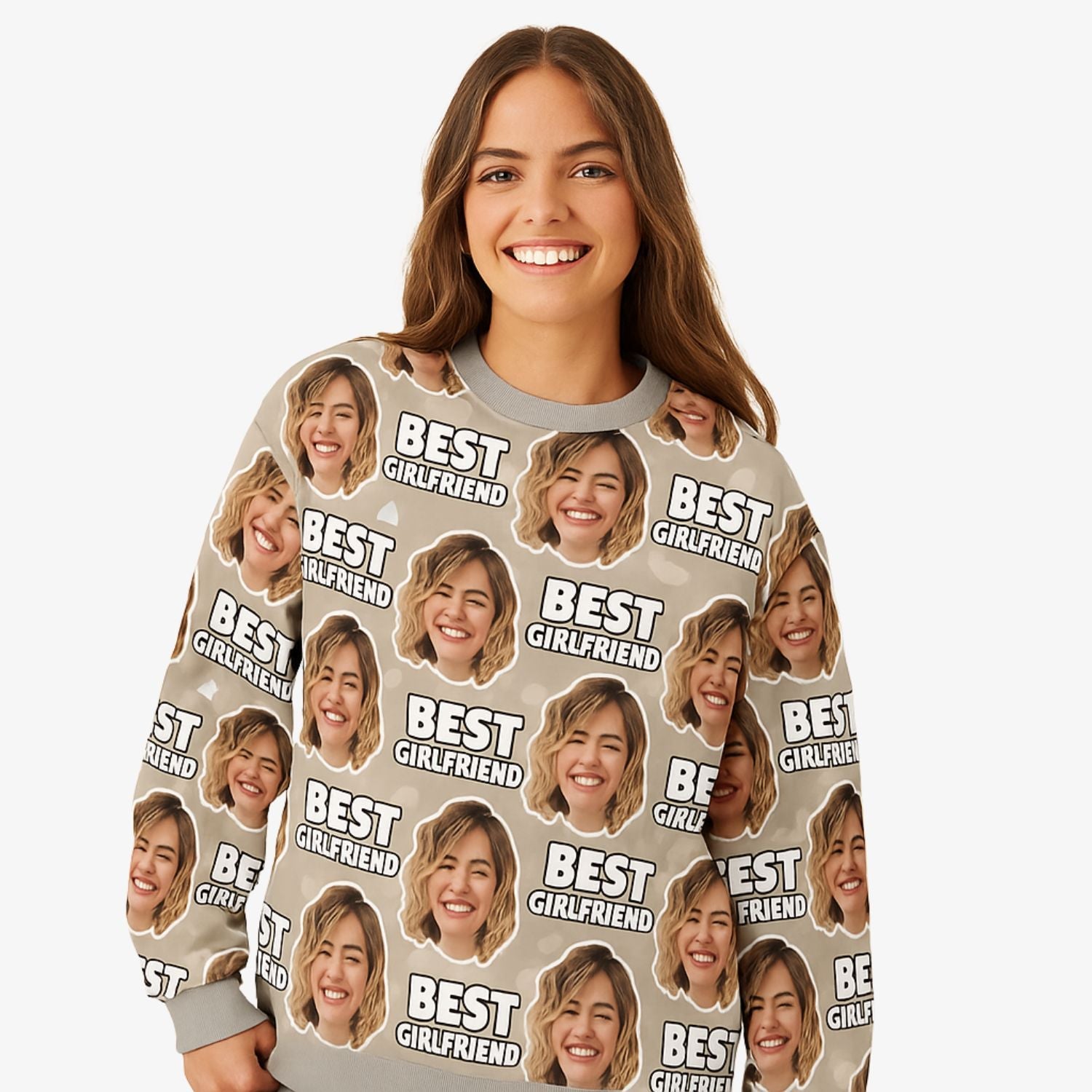 Best Girlfriend Personalised Sweatshirt