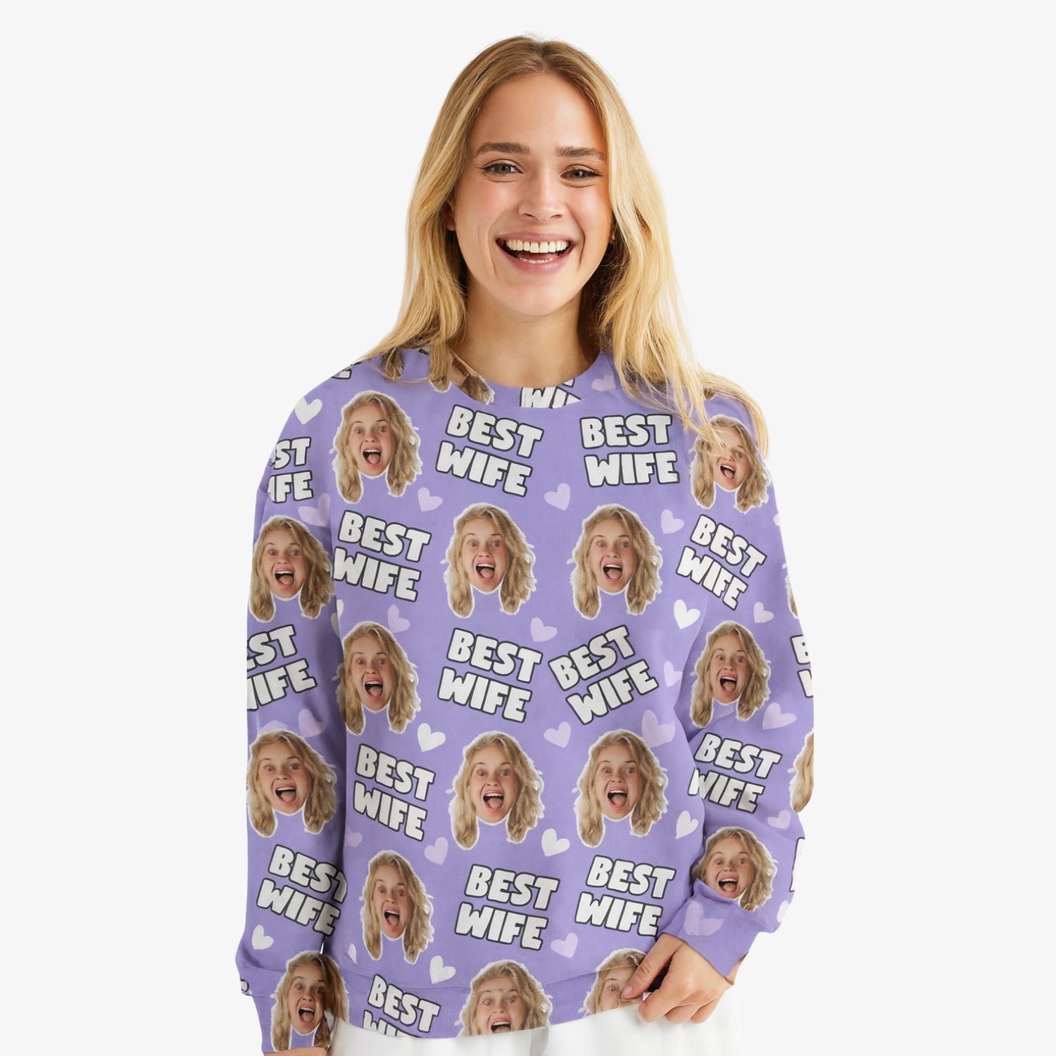 Best Wife Personalised Sweatshirt