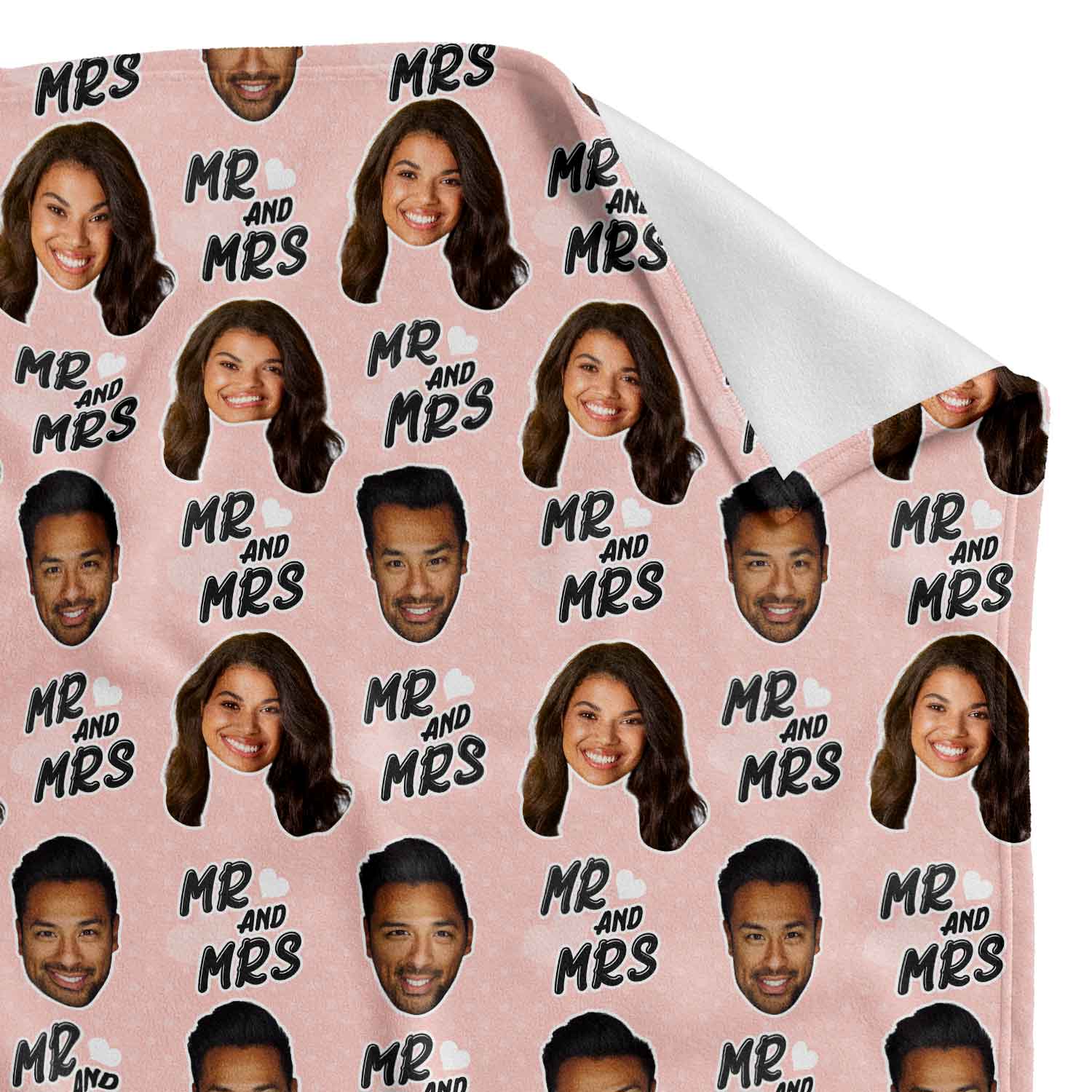 Mr & Mrs Personalised Blanket
