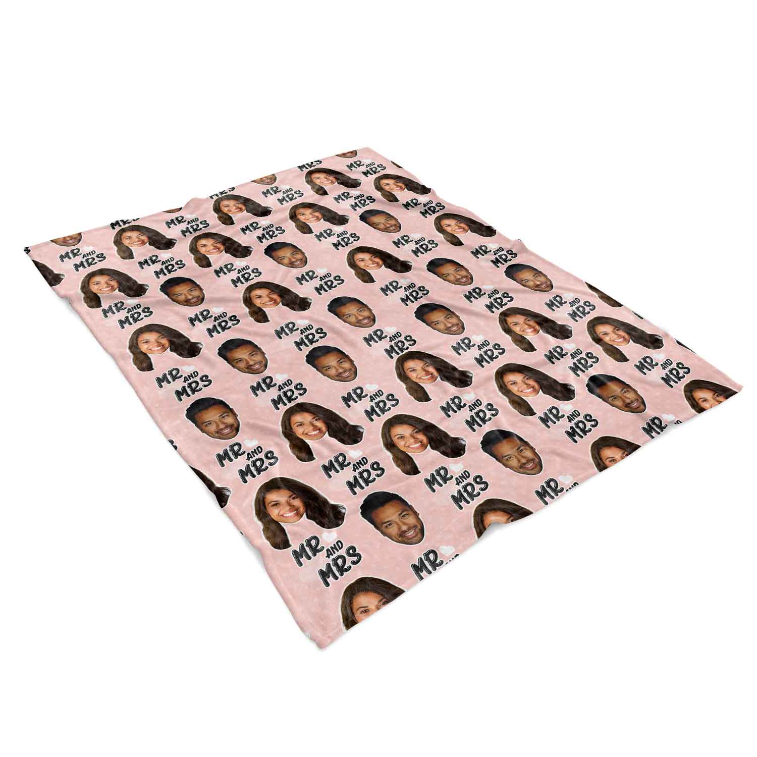 Mr & Mrs Personalised Blanket