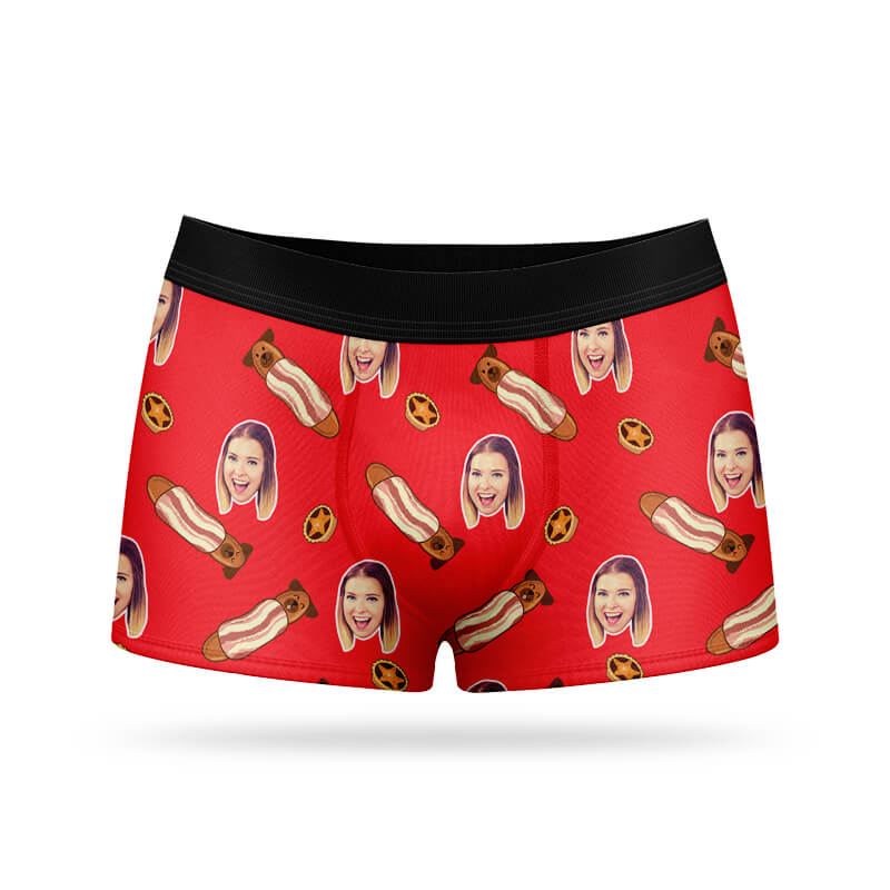 Pugs In Blankets Photo Boxers