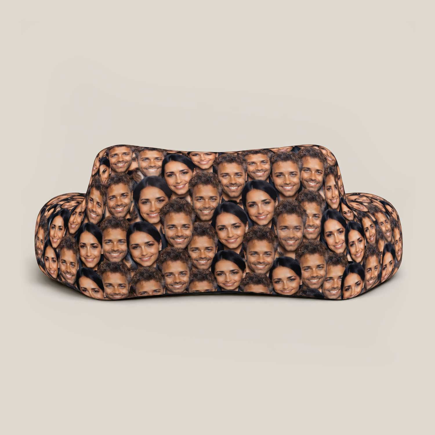 Personalised Face Mash Cuddle Cushion