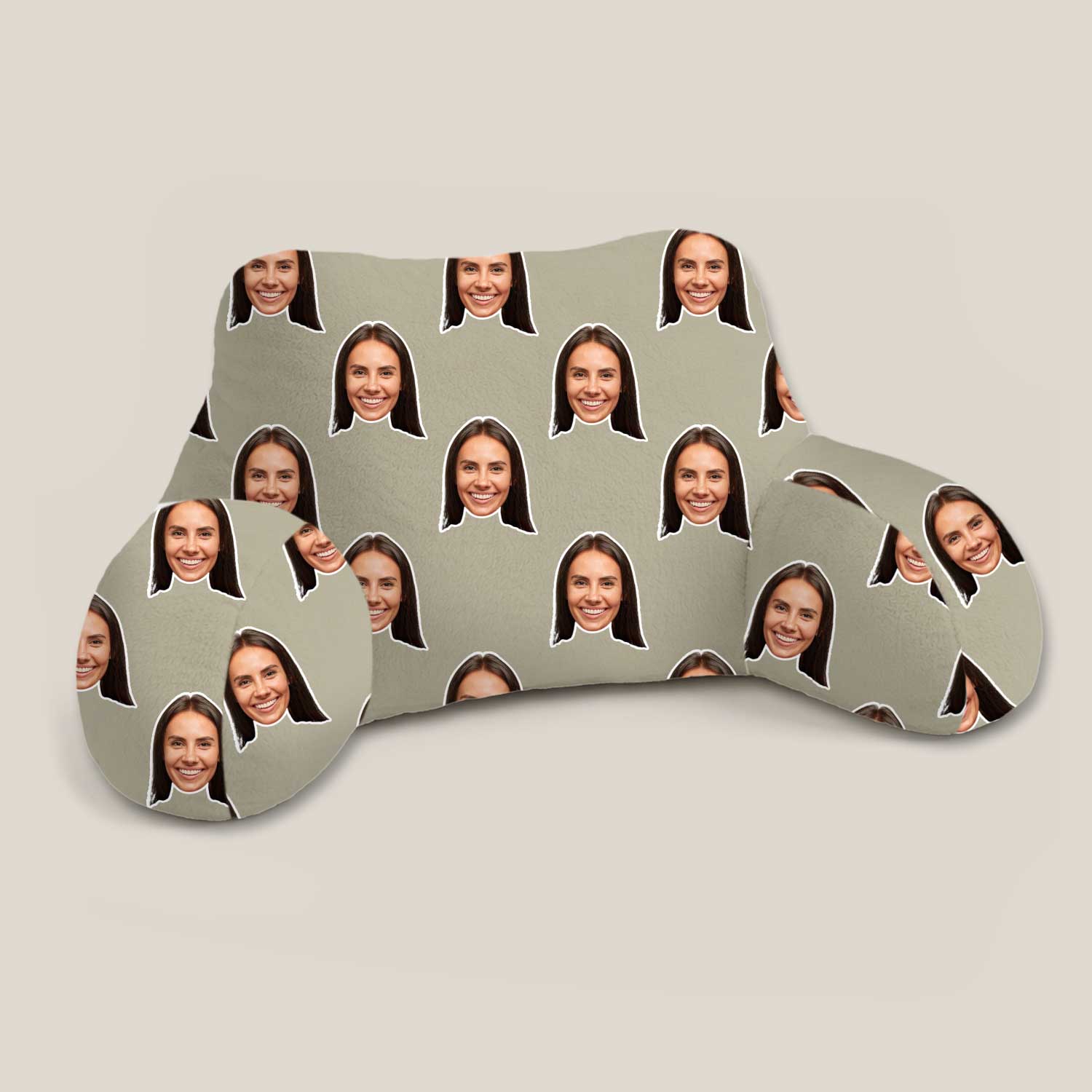 Personalised Face Pattern Cuddle Cushion