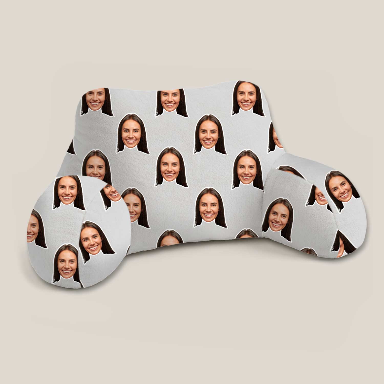 Personalised Face Pattern Cuddle Cushion