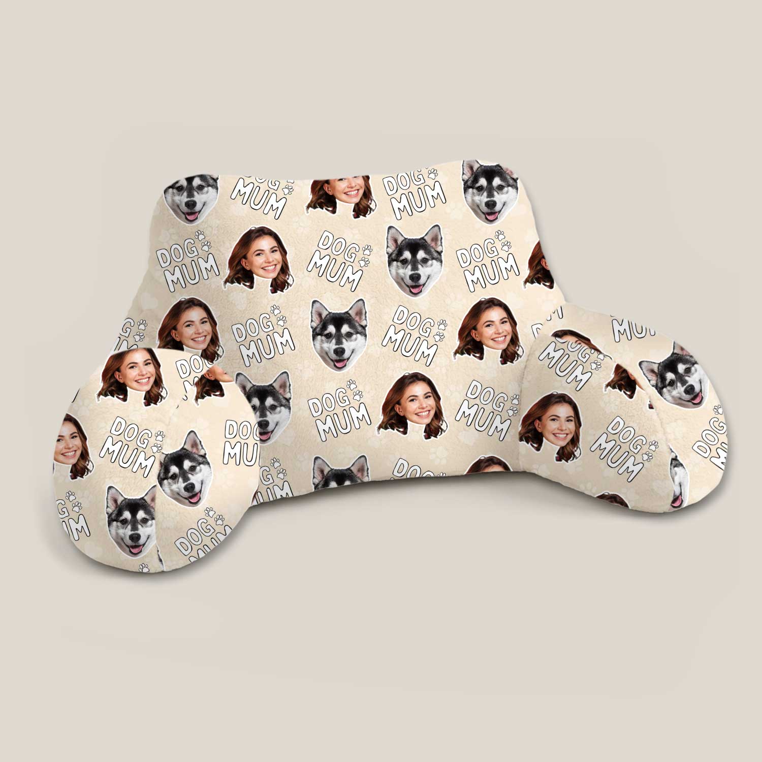Personalised Dog Mum Cuddle Cushion