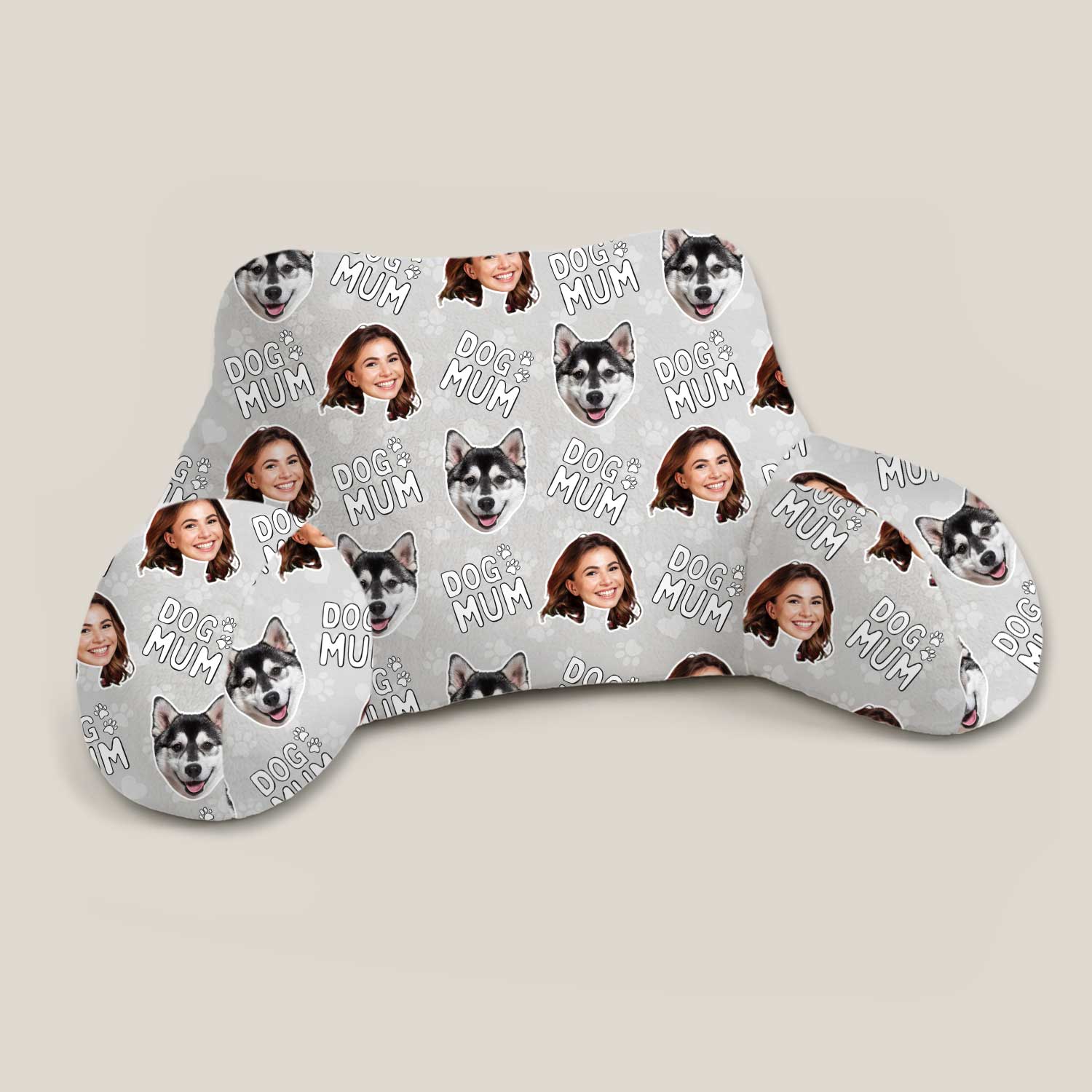 Personalised Dog Mum Cuddle Cushion