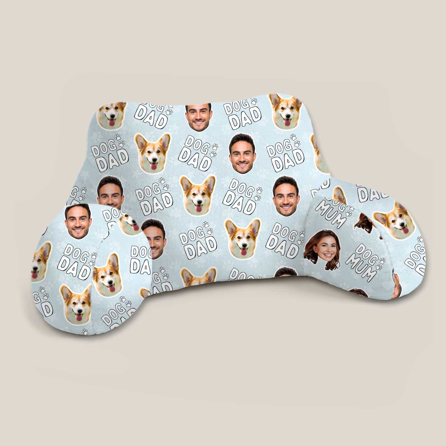 Personalised Dog Dad Cuddle Cushion