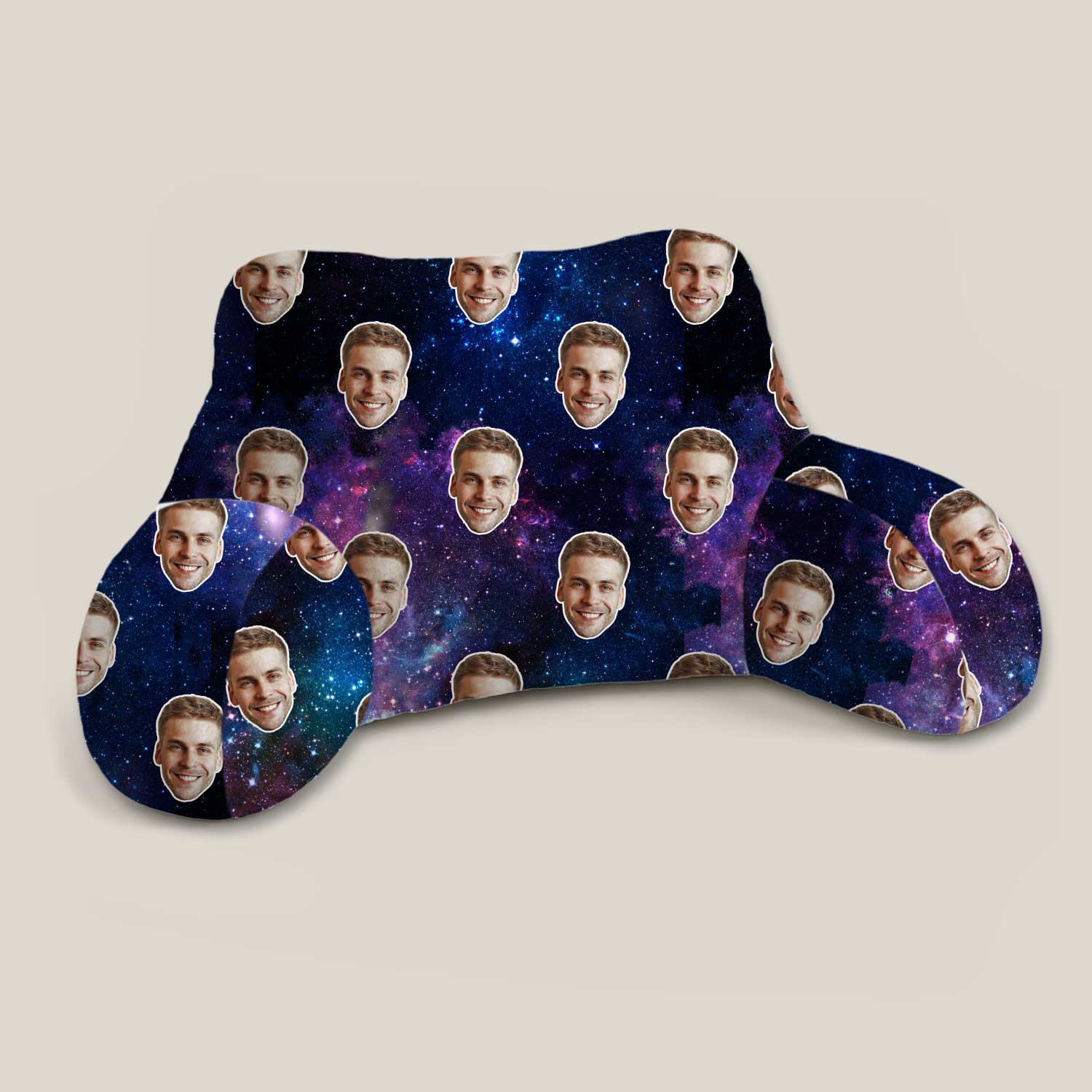 Personalised Space Galaxy Cuddle Cushion