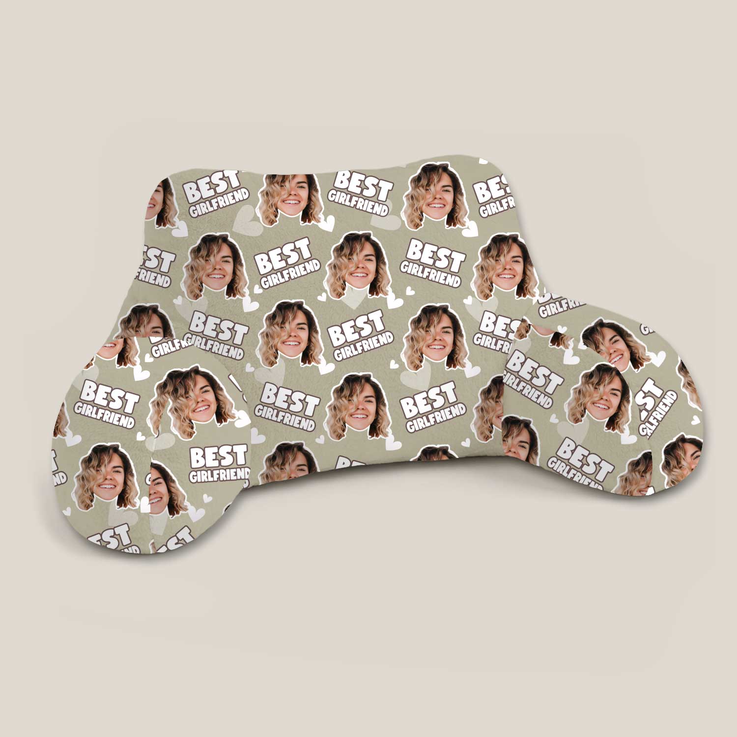 Personalised Best Girlfriend Cuddle Cushion