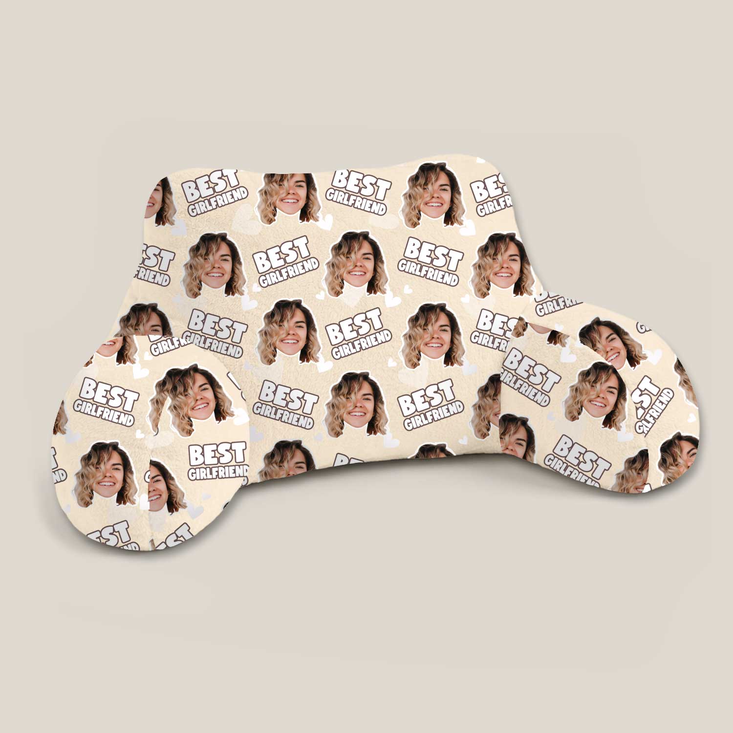 Personalised Best Girlfriend Cuddle Cushion