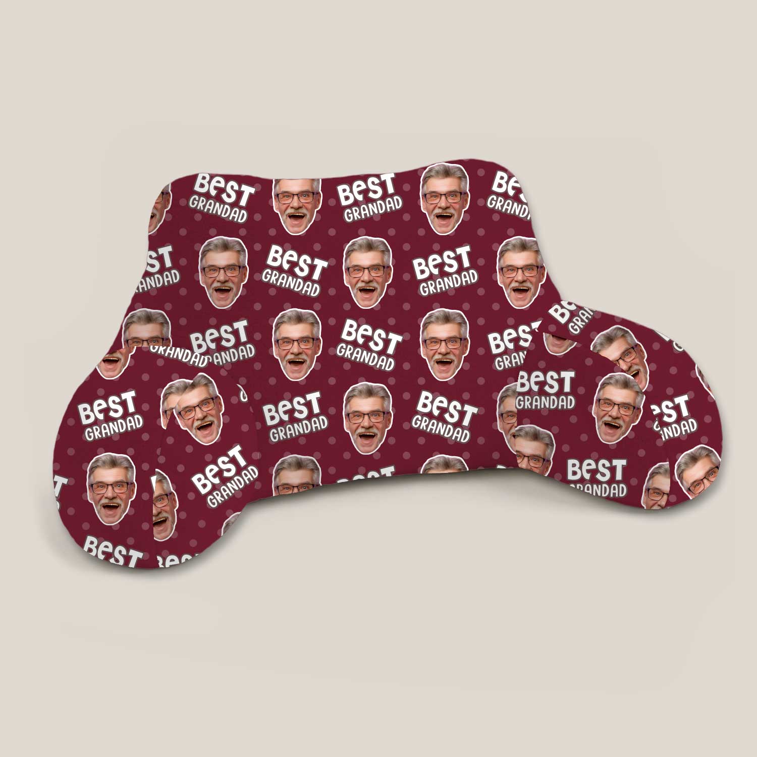 Personalised Best Grandad Cuddle Cushion