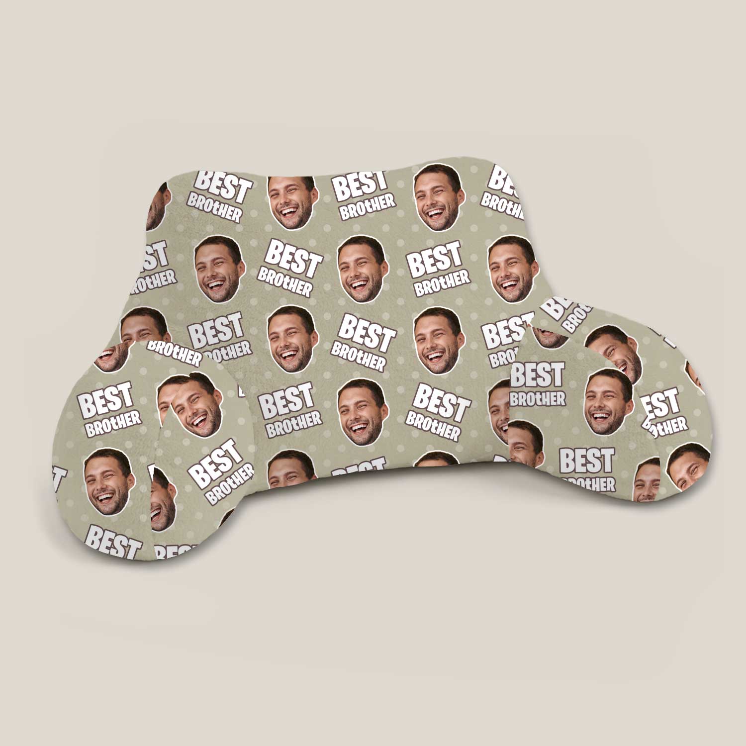 Personalised Best Brother Cuddle Cushion