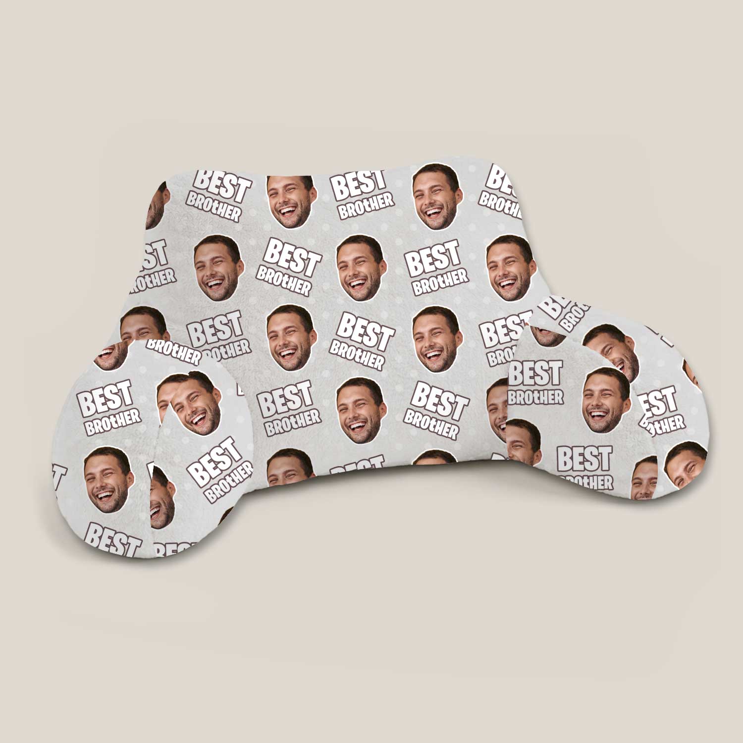 Personalised Best Brother Cuddle Cushion