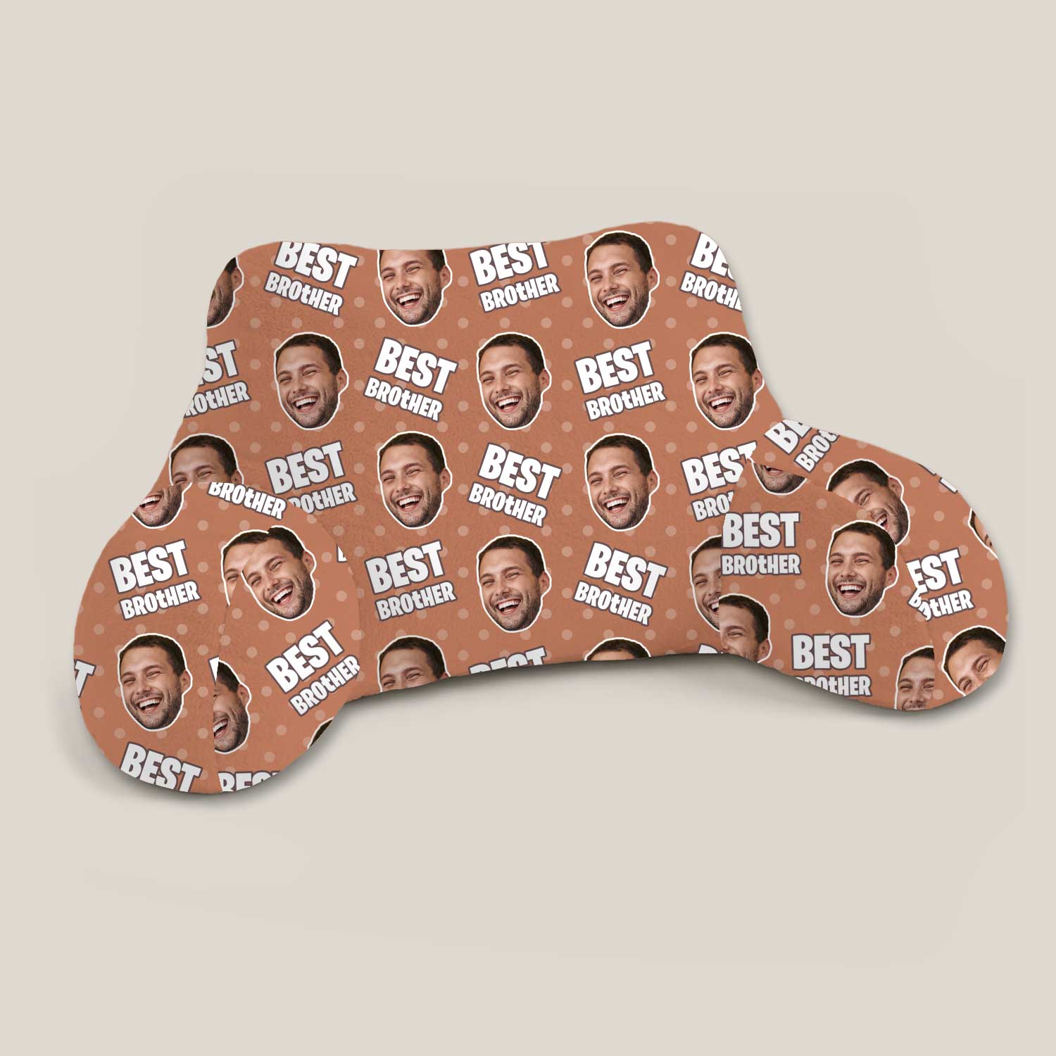 Personalised Best Brother Cuddle Cushion
