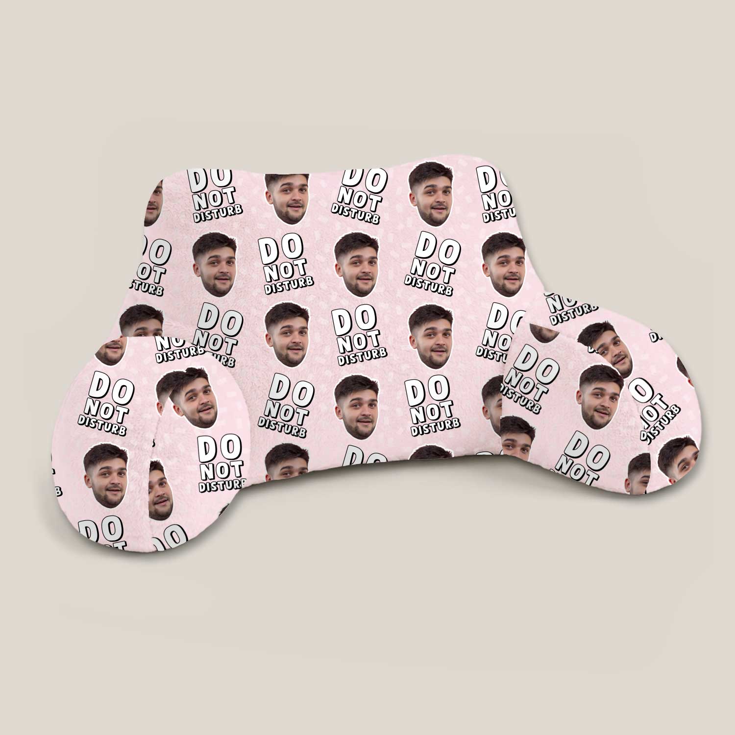 Personalised Do Not Disturb Cuddle Cushion