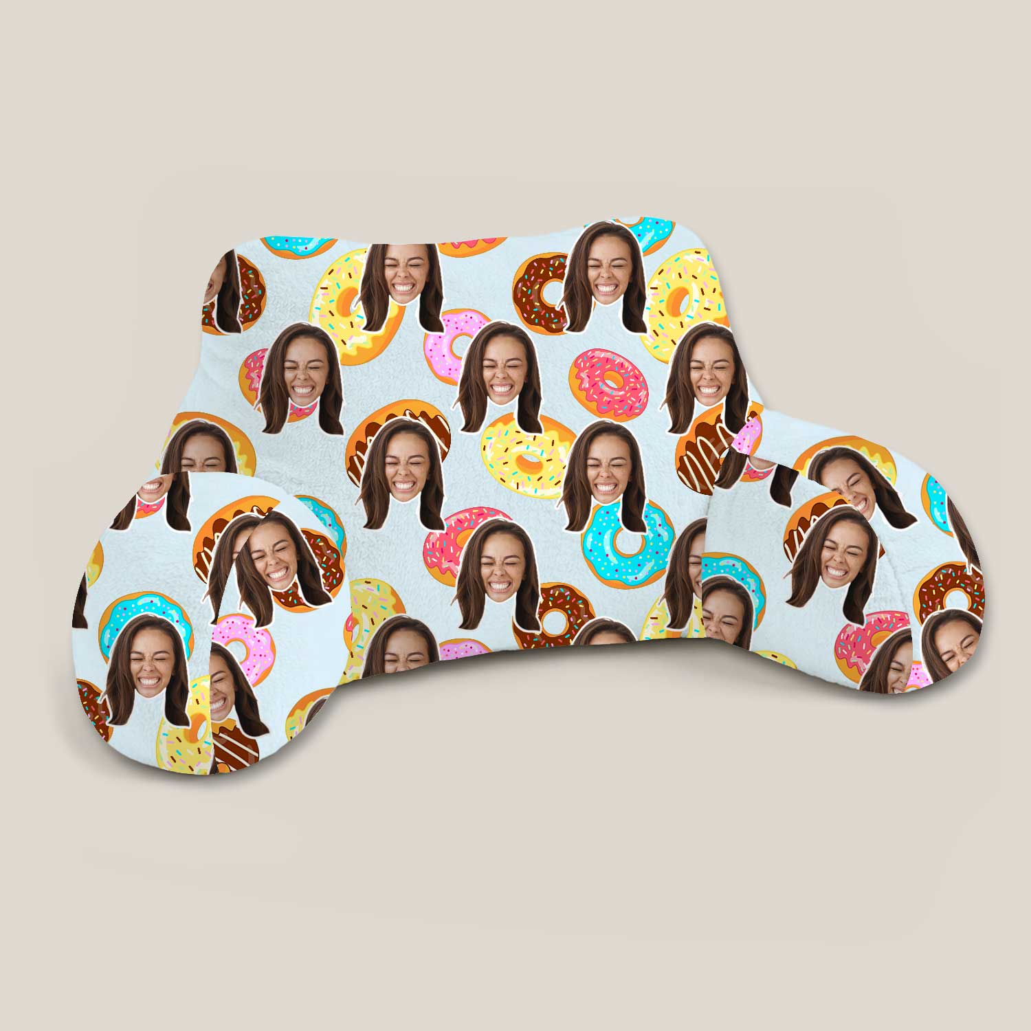 Personalised Donuts Cuddle Cushion