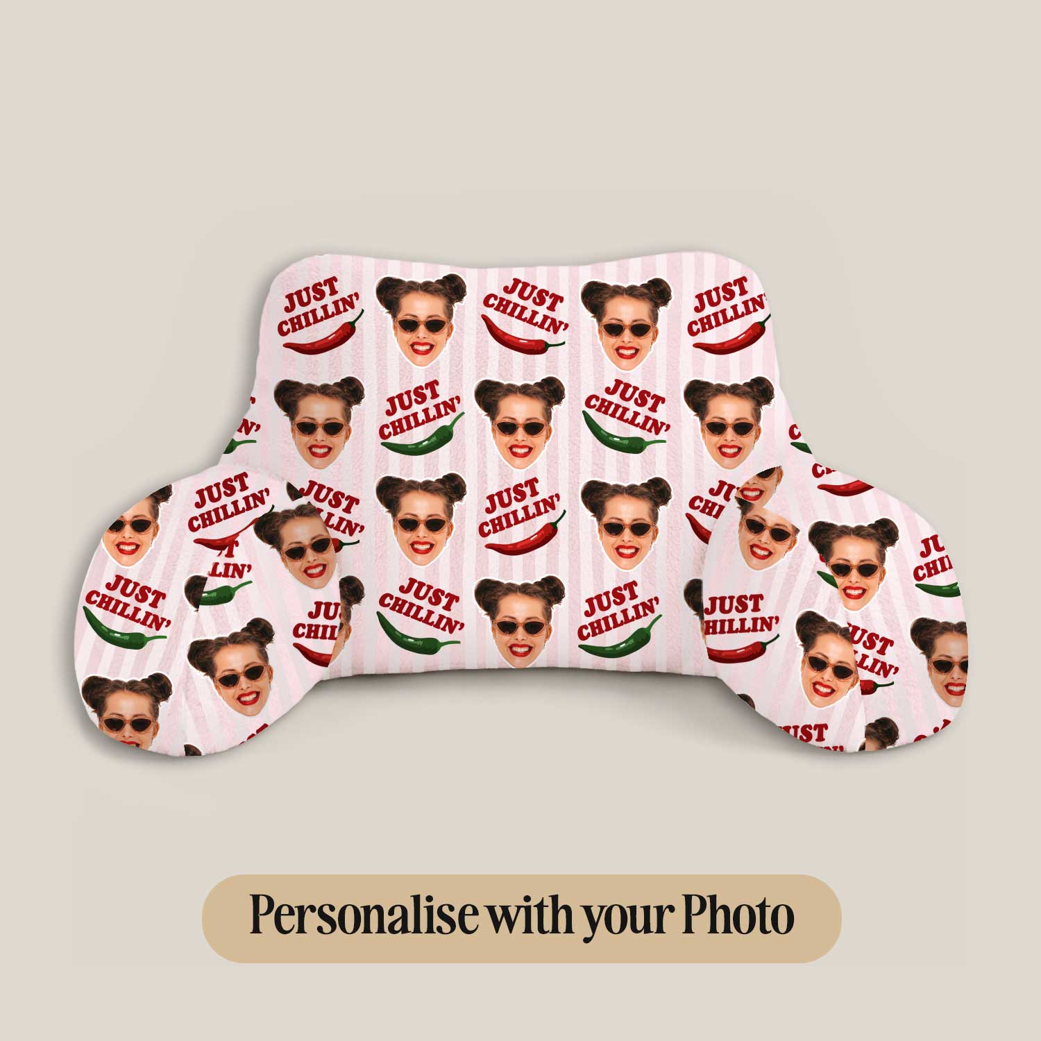 Personalised Just Chillin' Cuddle Cushion