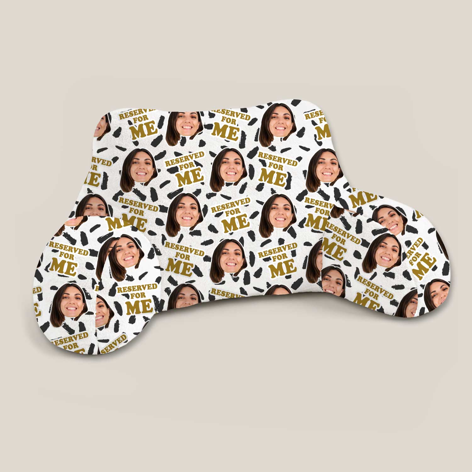 Personalised Reserved For Me Cuddle Cushion