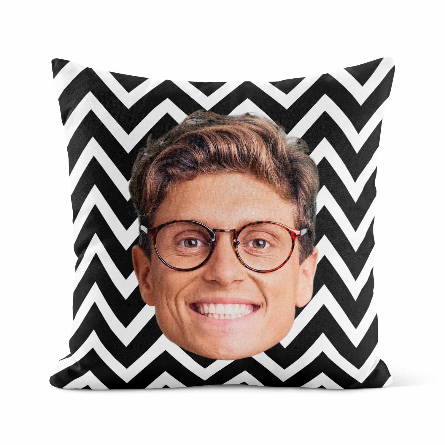 Face Zig Zag Cushion
