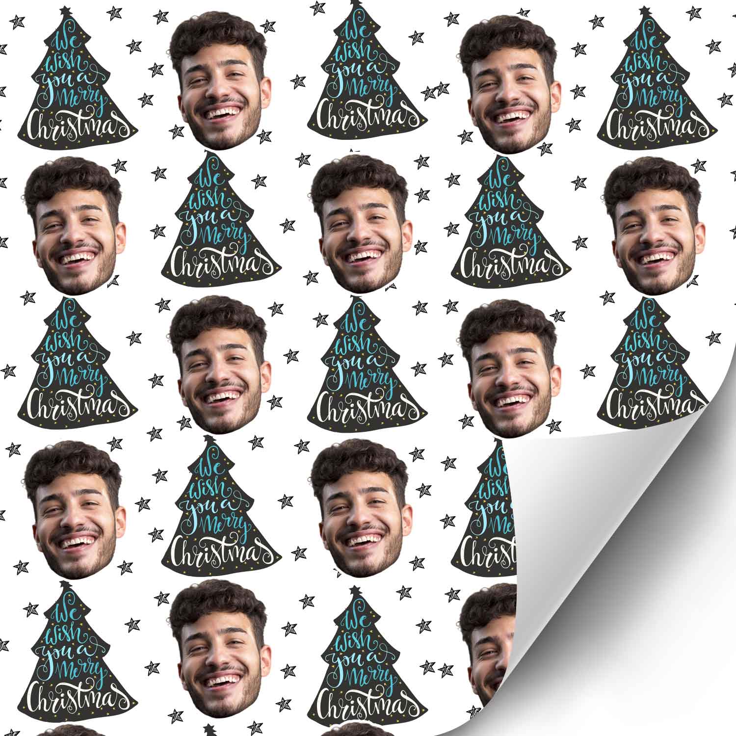 Christmas Trees Wrapping Paper