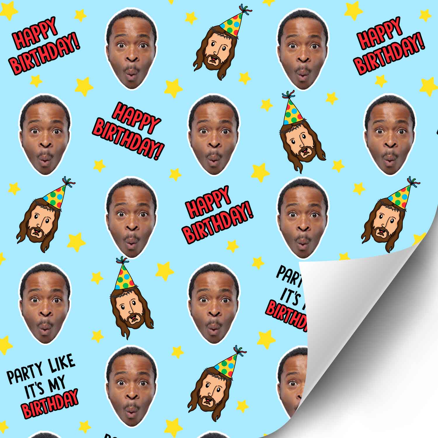 Happy Birthday Jesus Personalised Christmas Wrapping Paper