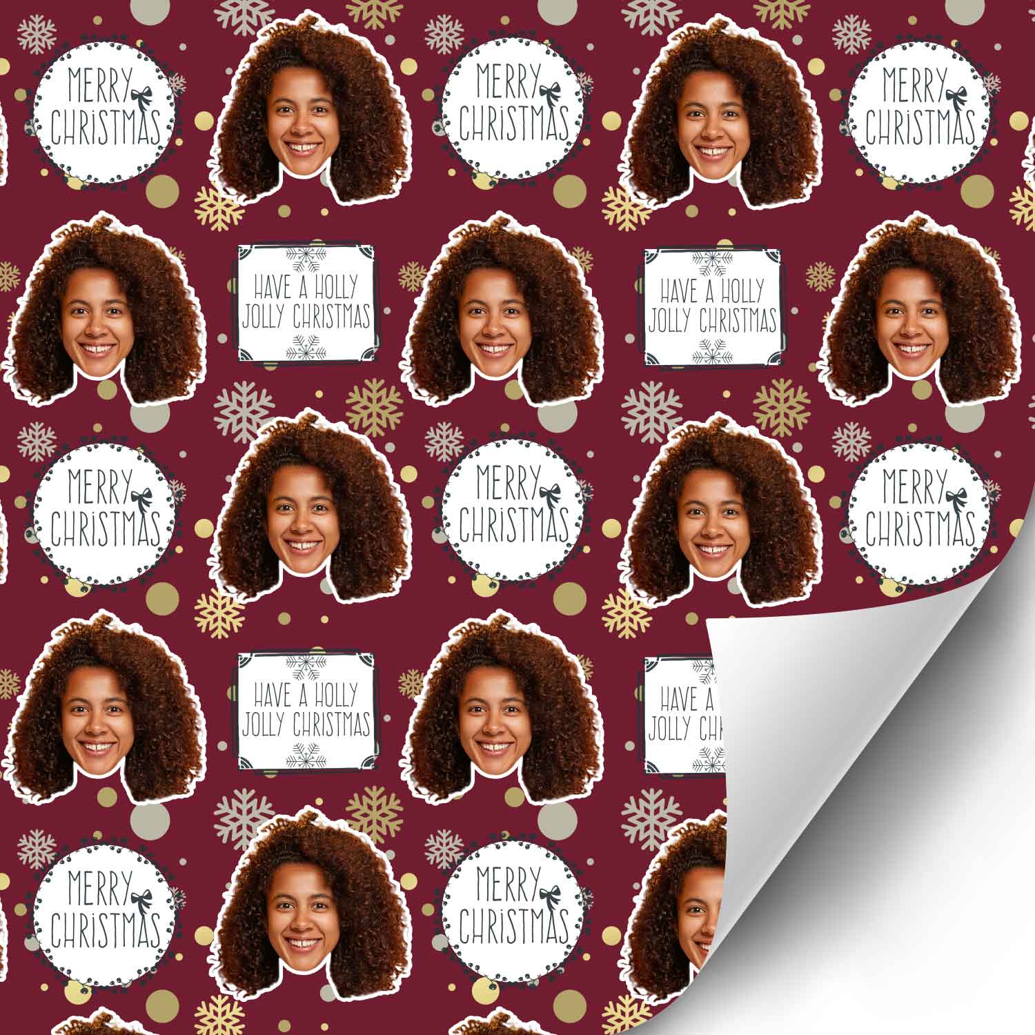 Have a Jolly Christmas Personalised Wrapping Paper