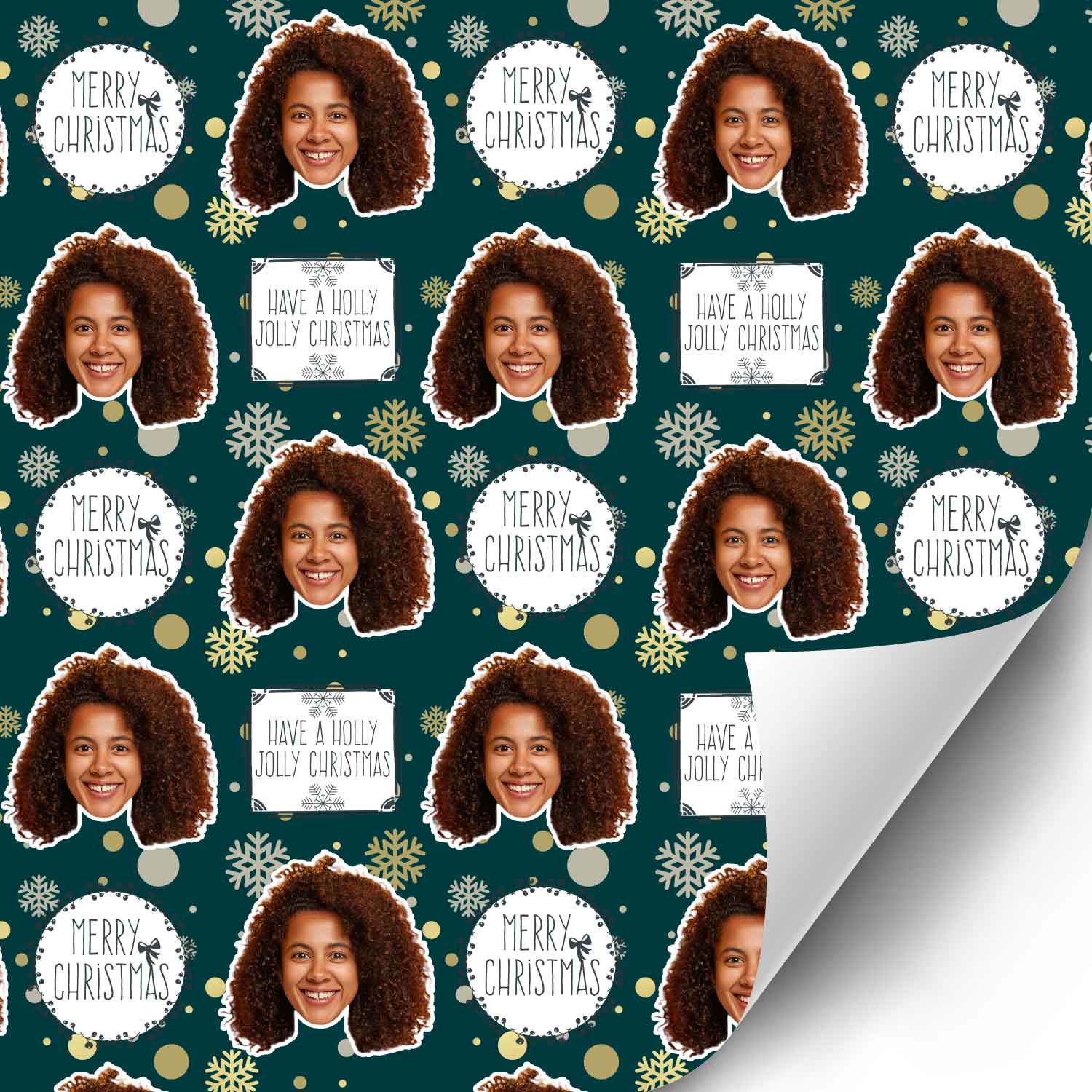 Have a Jolly Christmas Personalised Wrapping Paper