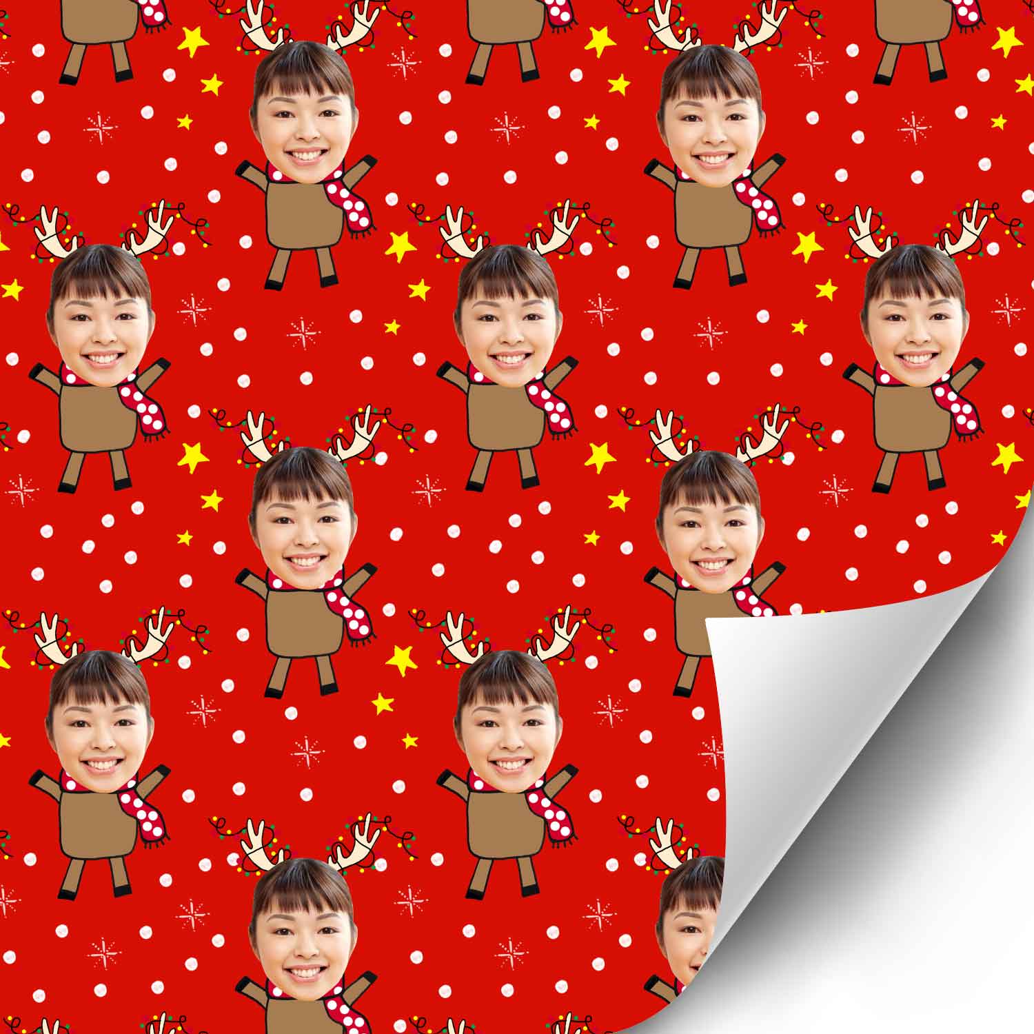 Reindeer Me Wrapping Paper